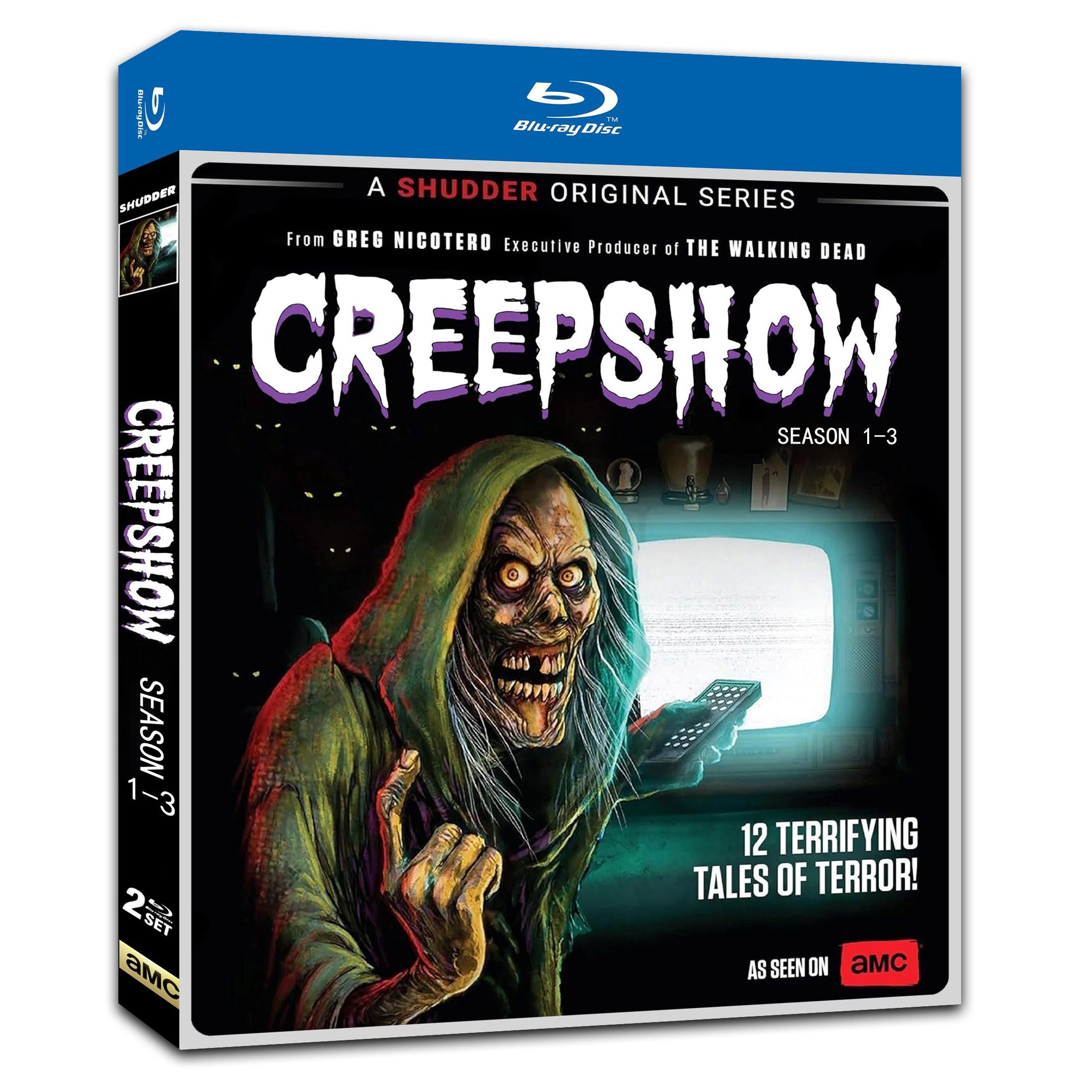 Creepshow Season 1-3‎ 4-Disc Movie Box Set for Gift Collection Blu-ray