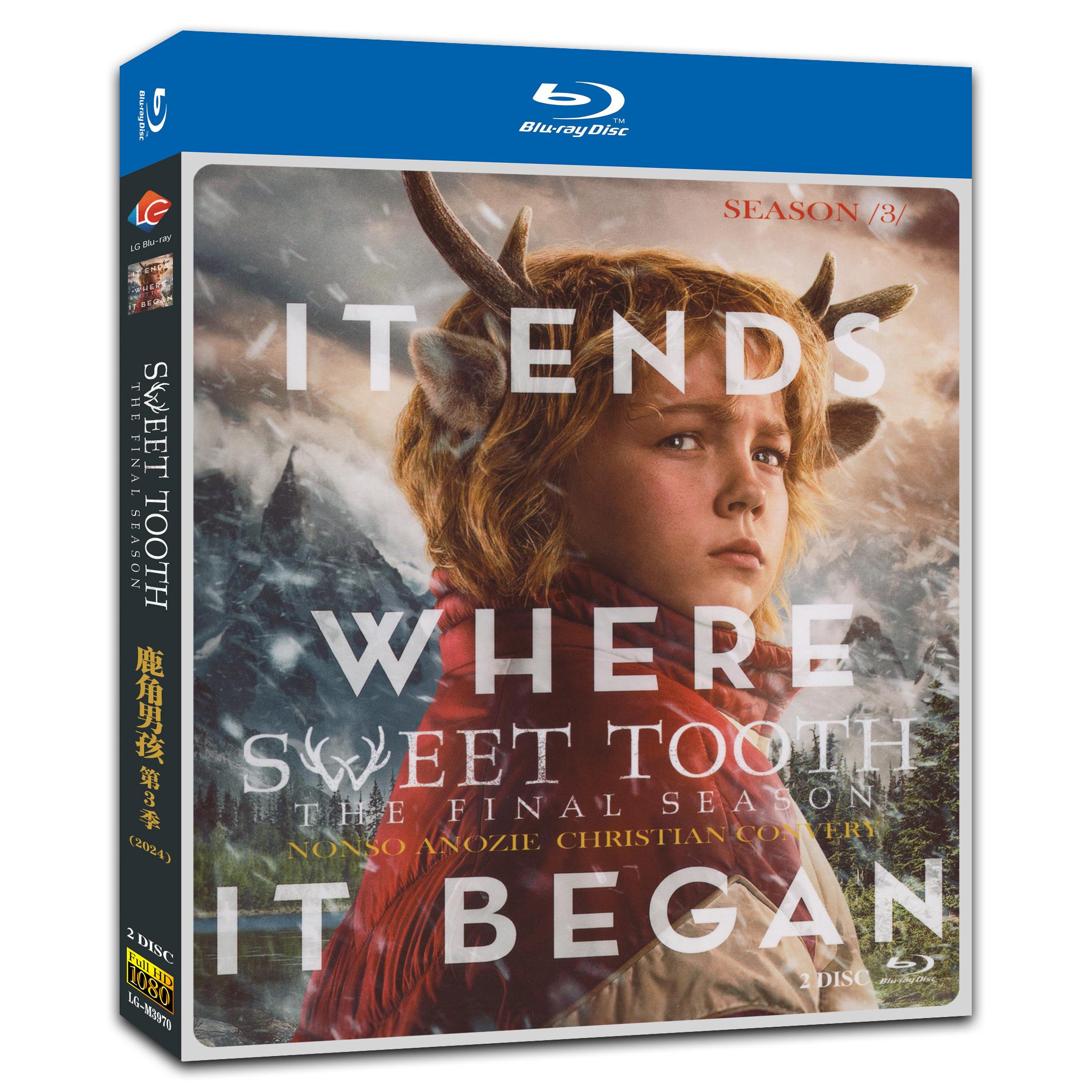 Sweet Tooth Season 3‎ (2024) 2-Disc Movie Box Set for Gift Collection Blu-ray