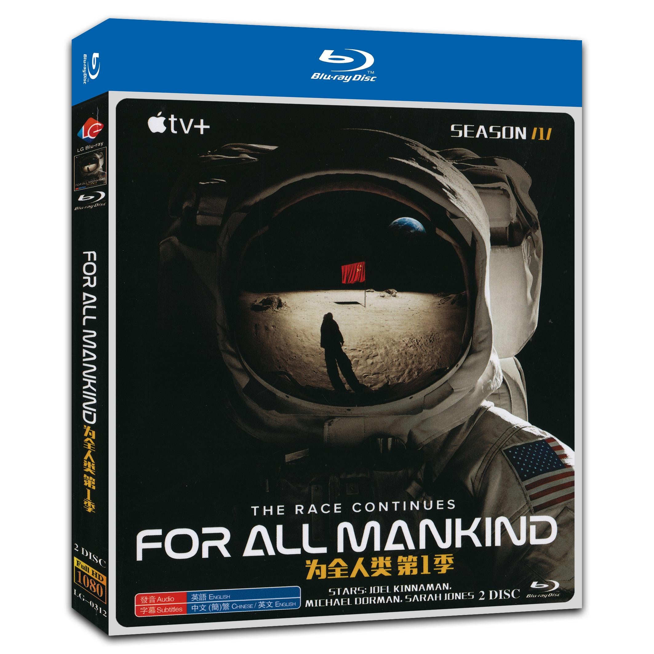 For All Mankind Season 1‎ (2019) 2-Disc Movie Box Set for Gift Collection Blu-ray