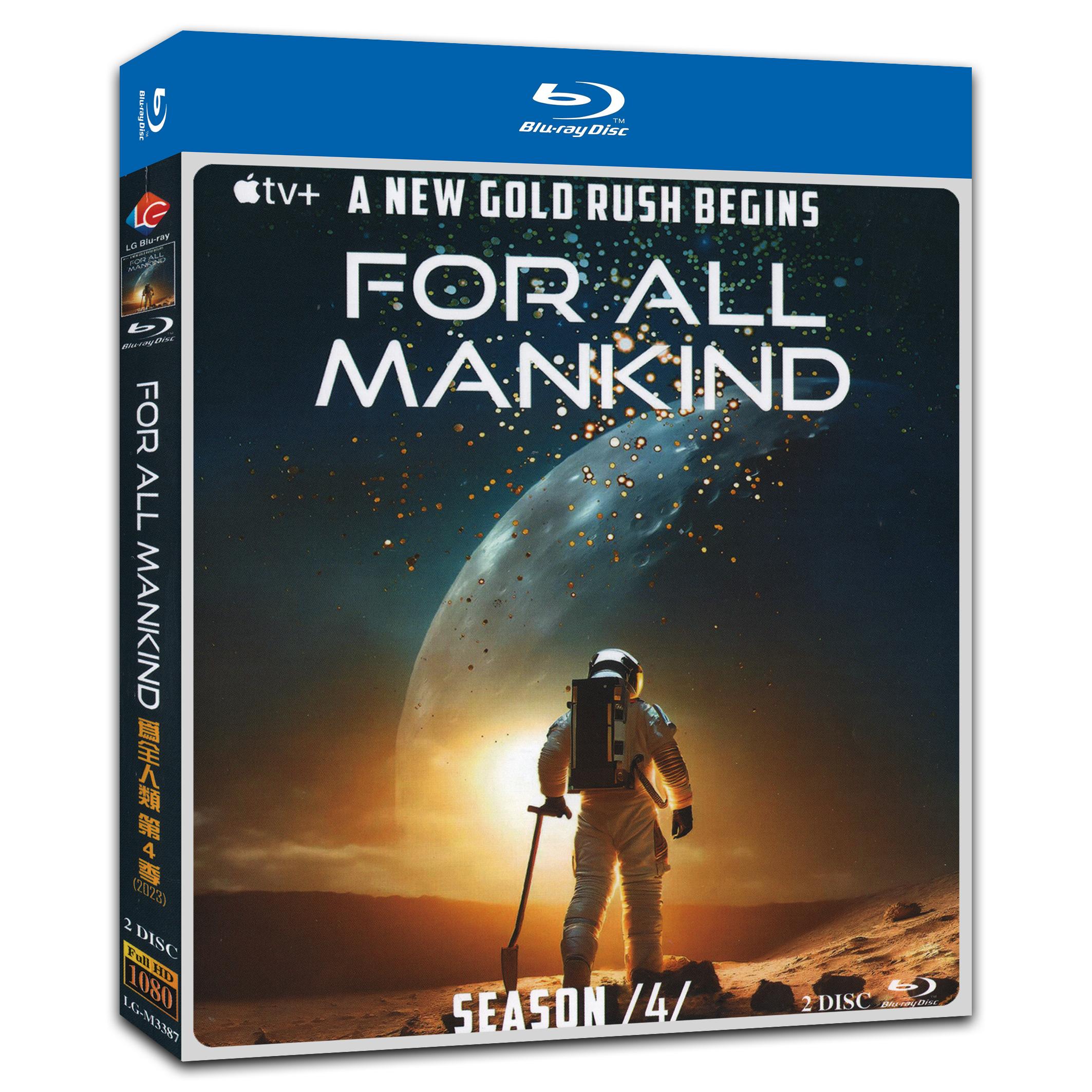 For All Mankind Season 4‎ (2023) 2-Disc Movie Box Set for Gift Collection Blu-ray