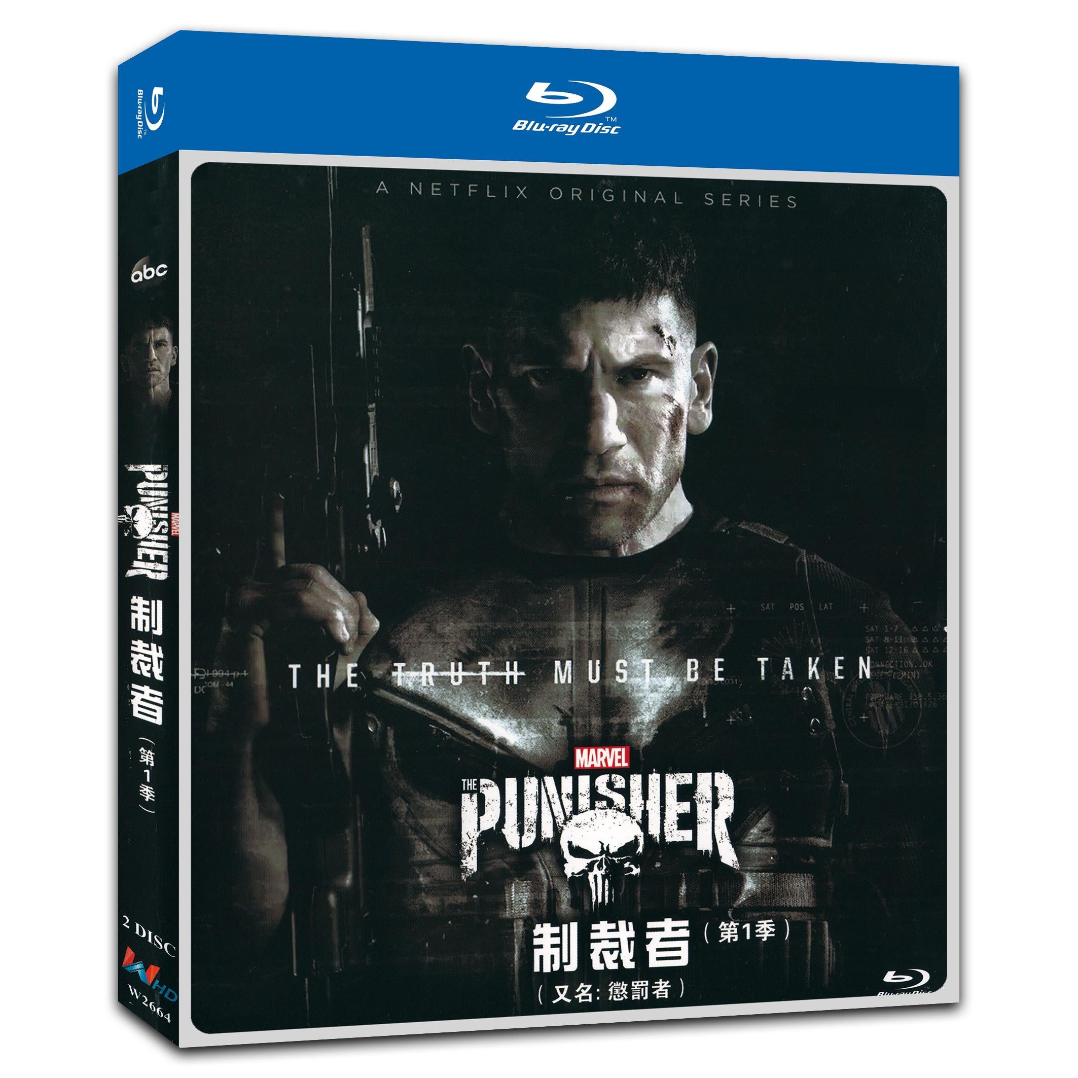 The Punisher Season 1‎ (2017) 2-Disc Movie Box Set for Gift Collection Blu-ray