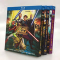 Star Wars: The Clone Wars Season 1-7 12-Disc Movie Box Set for Gift Collection Blu-ray