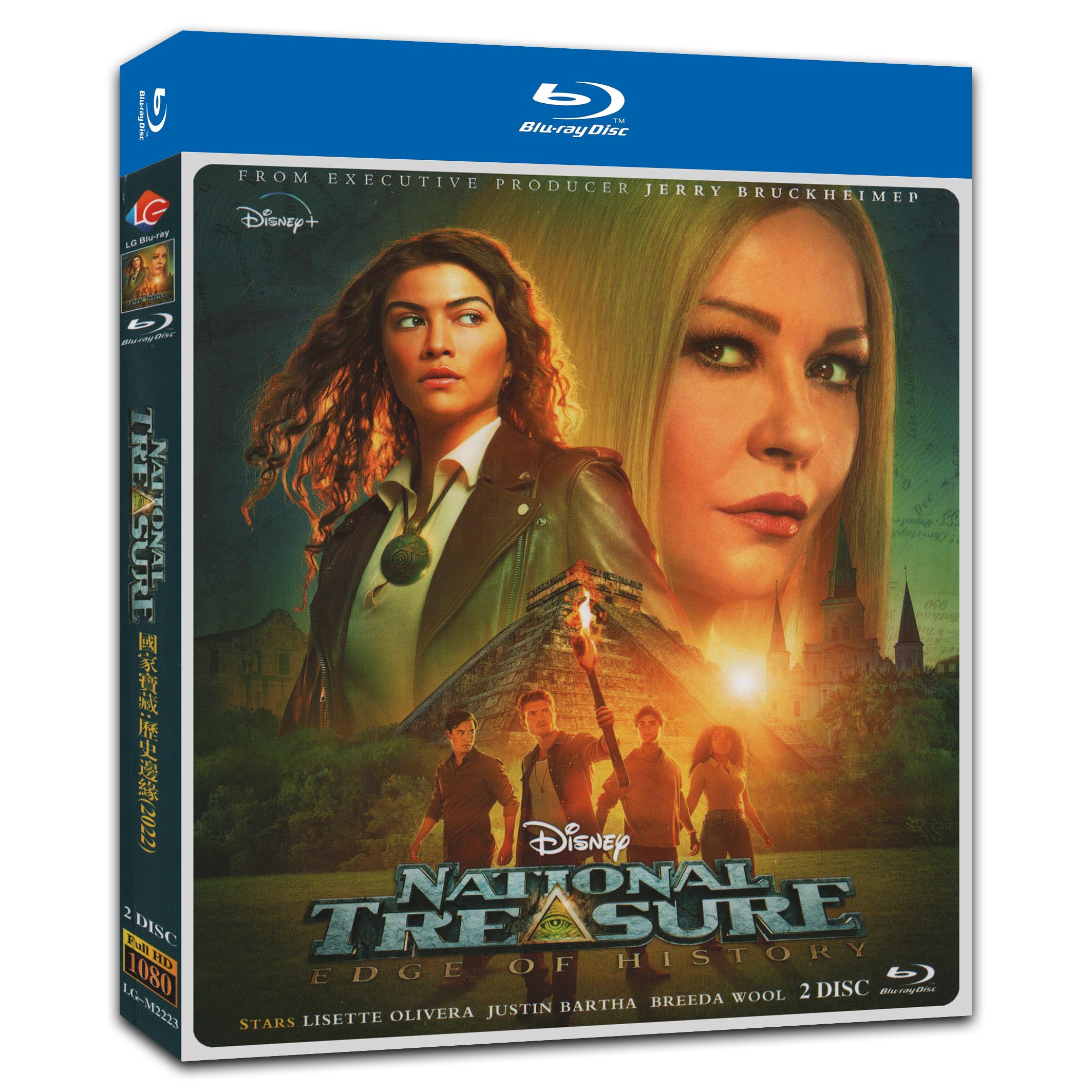 National Treasure: Edge of History‎ (2022) 2-Disc Movie Box Set for Gift Collection Blu-ray
