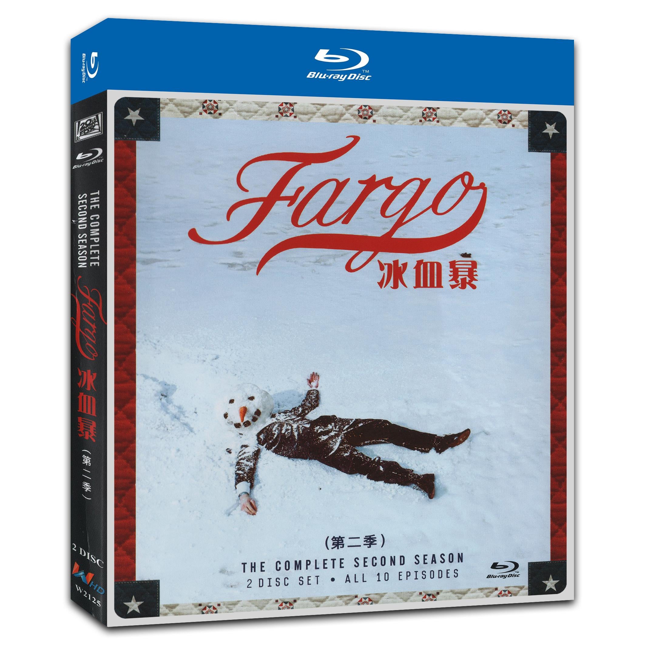 Fargo Season 2‎ (2015) 2-Disc Movie Box Set for Gift Collection Blu-ray