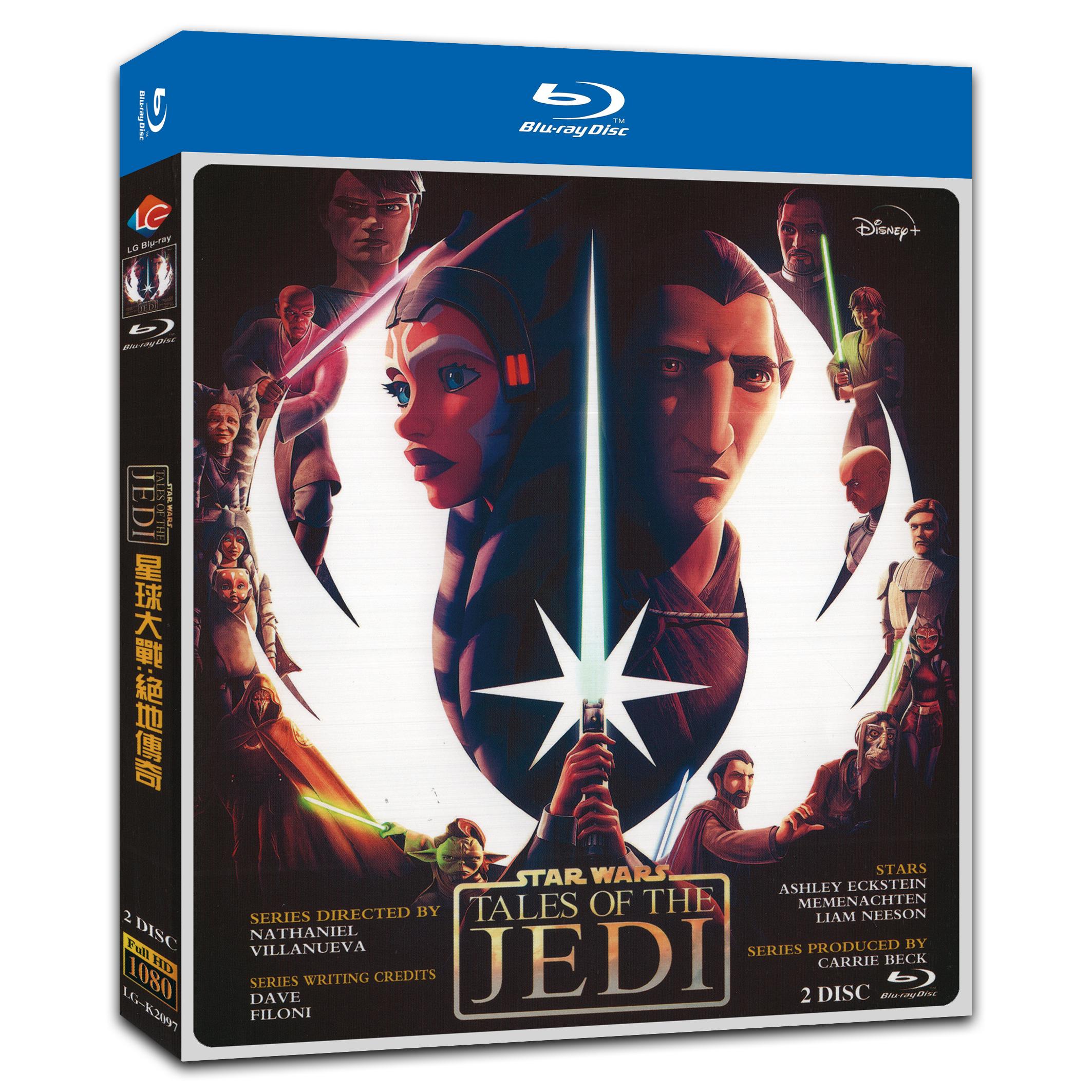 Star Wars: Tales of the Jedi Season 1‎ (2022) 2-Disc Movie Box Set for Gift Collection Blu-ray