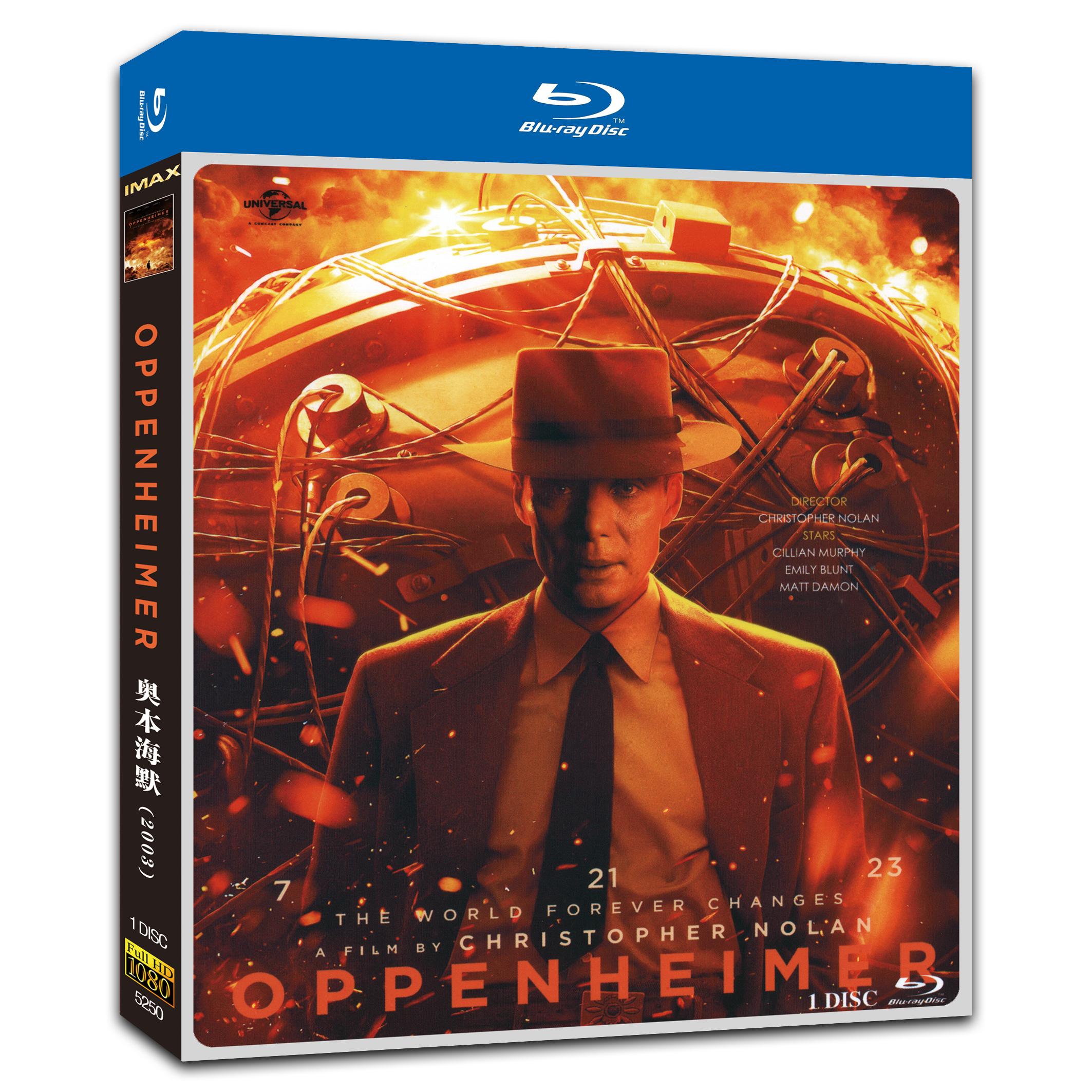 Oppenheimer‎ (2023) 1-Disc Movie Box Set for Gift Collection Blu-ray