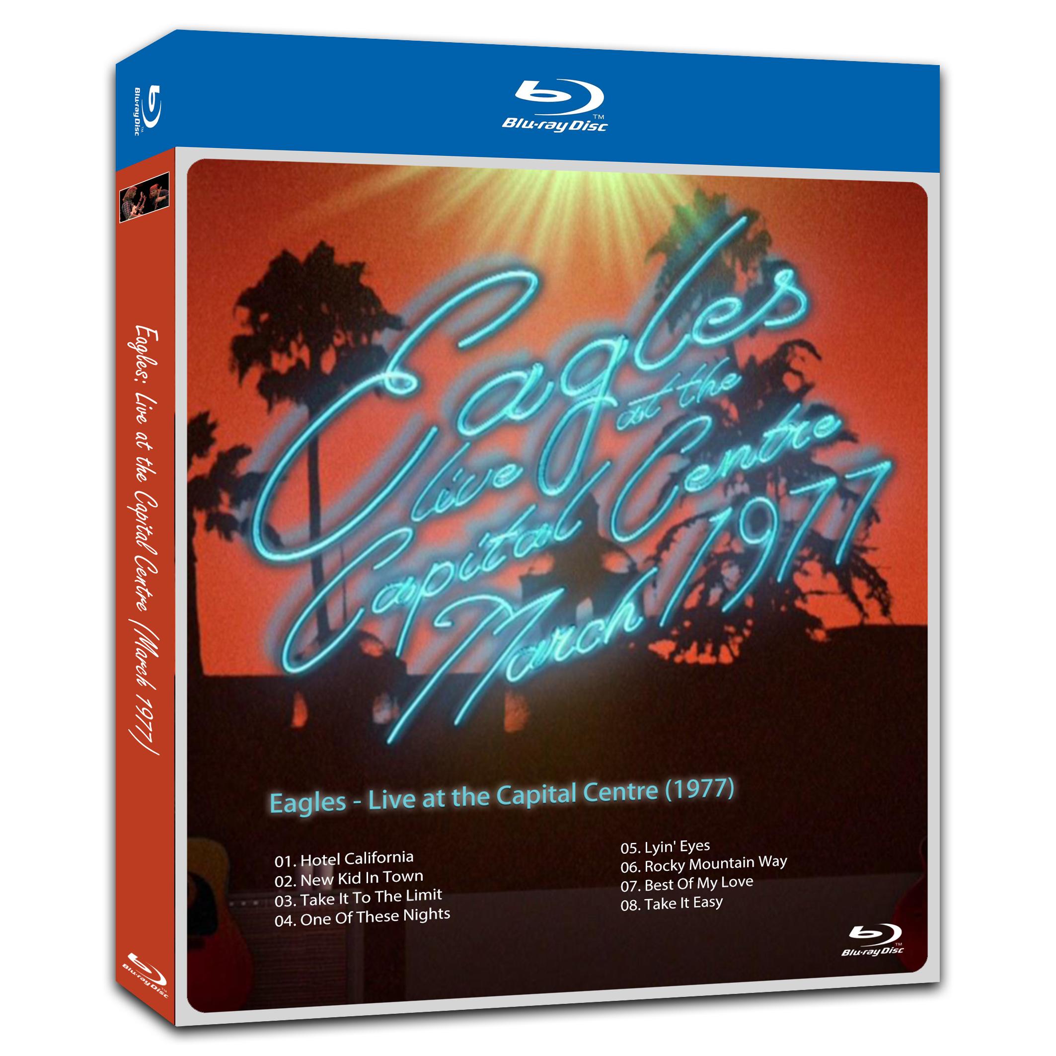 Eagles - Live at the Capital Centre‎ (1977) 1-Disc Movie Box Set for Gift Collection Blu-ray