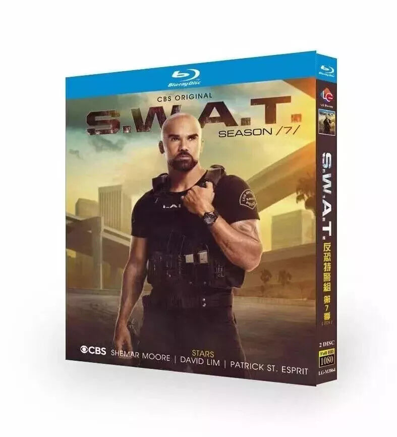 S.W.A.T. Season 7‎ (2024) 2-Disc Movie Box Set for Gift Collection Blu-ray