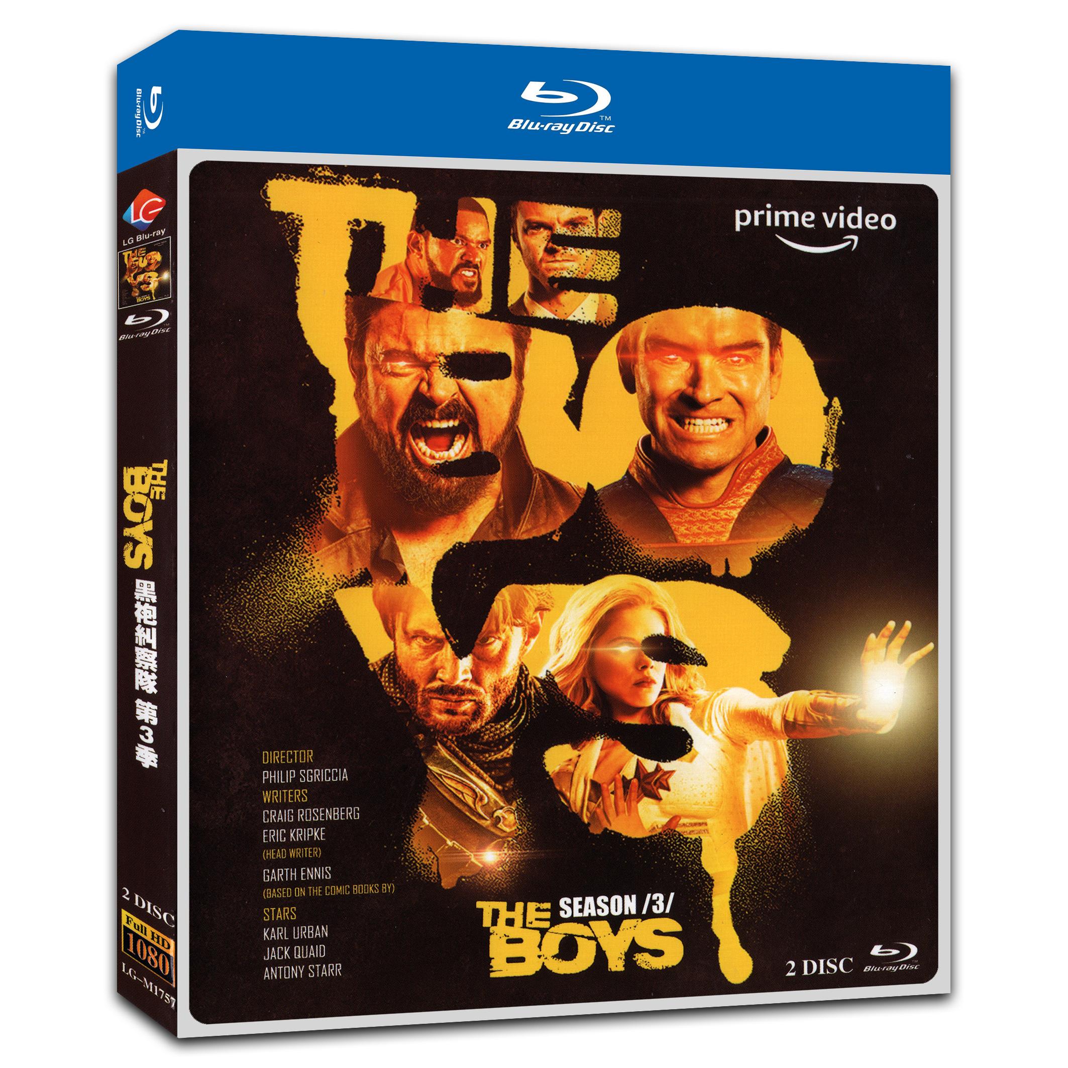 The Boys Season 3‎ (2022) 2-Disc Movie Box Set for Gift Collection Blu-ray