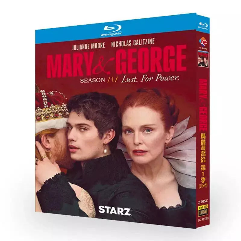 Mary & George‎ (2024) 2-Disc Movie Box Set for Gift Collection Blu-ray
