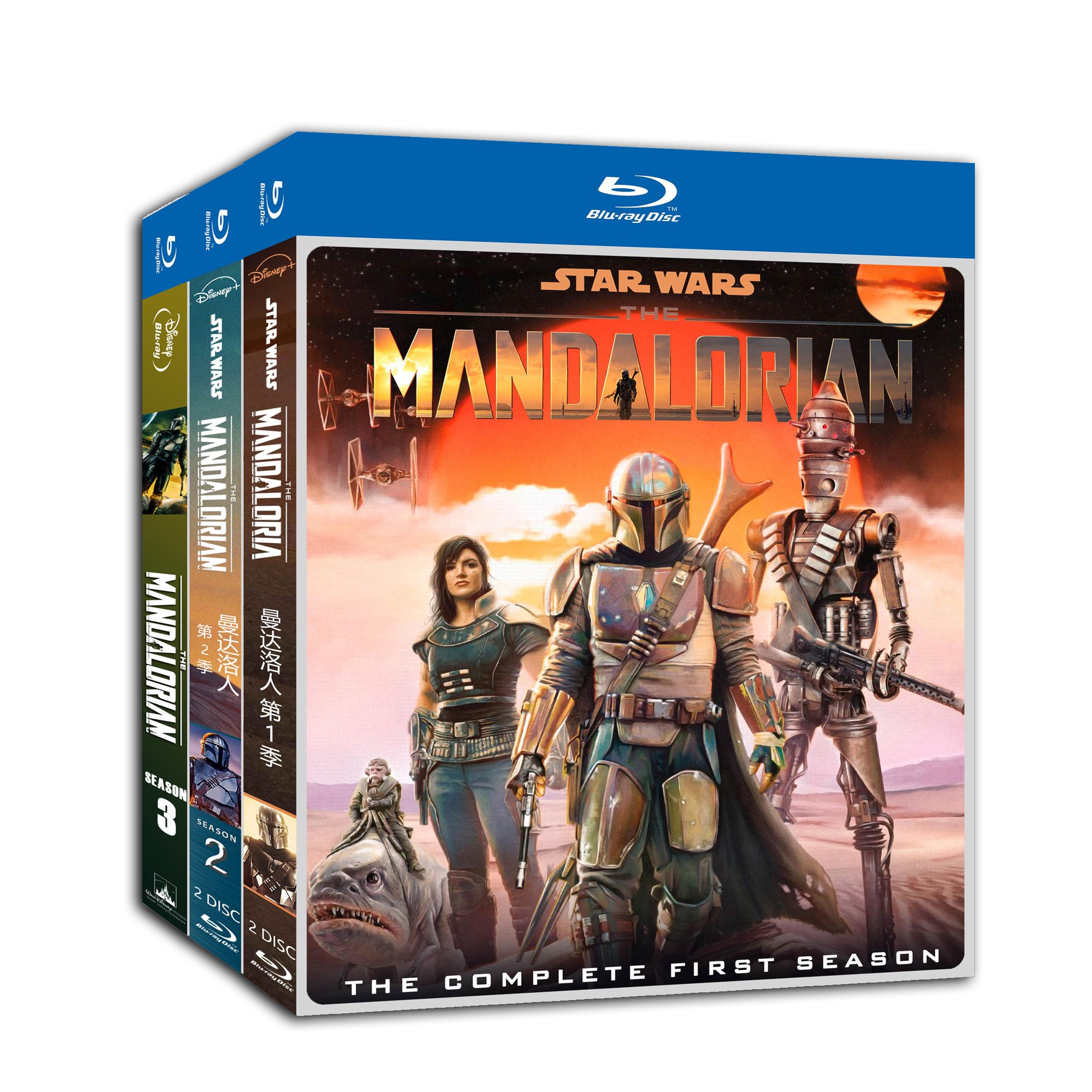The Mandalorian Season 1‎-3 6-Disc Movie Box Set for Gift Collection Blu-ray