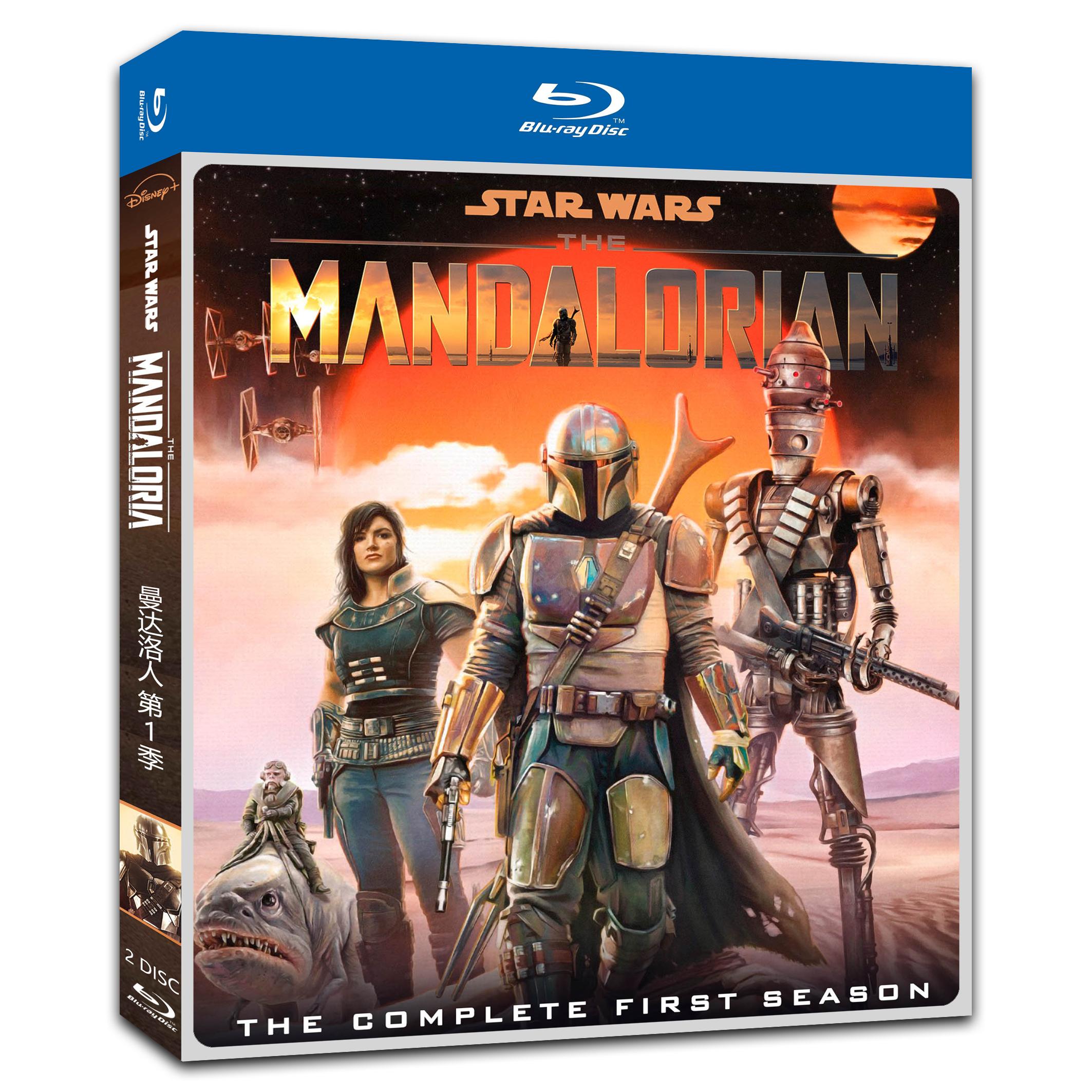 The Mandalorian Season 1‎ (2019) 2-Disc Movie Box Set for Gift Collection Blu-ray