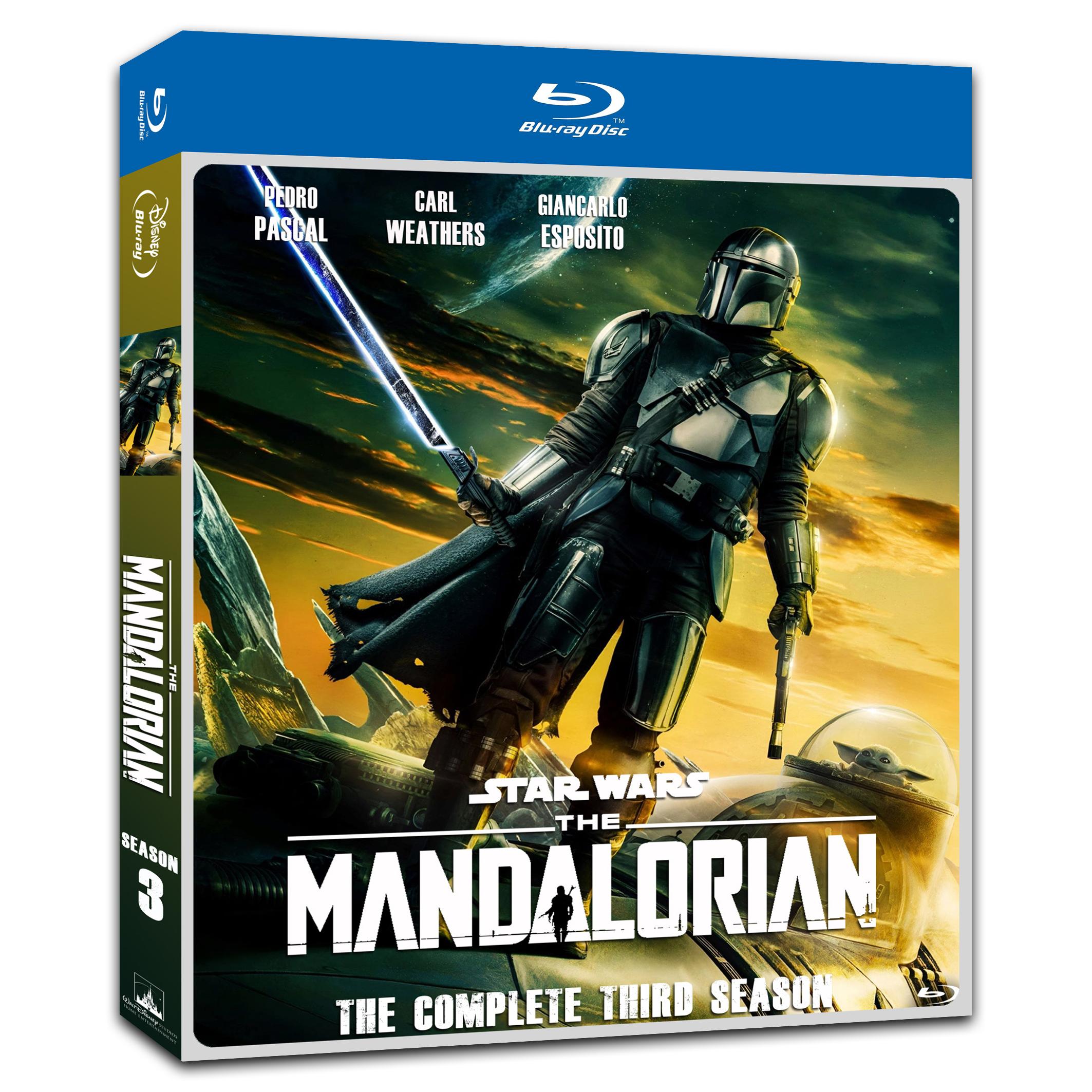 The Mandalorian Season 3‎ (2023) 2-Disc Movie Box Set for Gift Collection Blu-ray