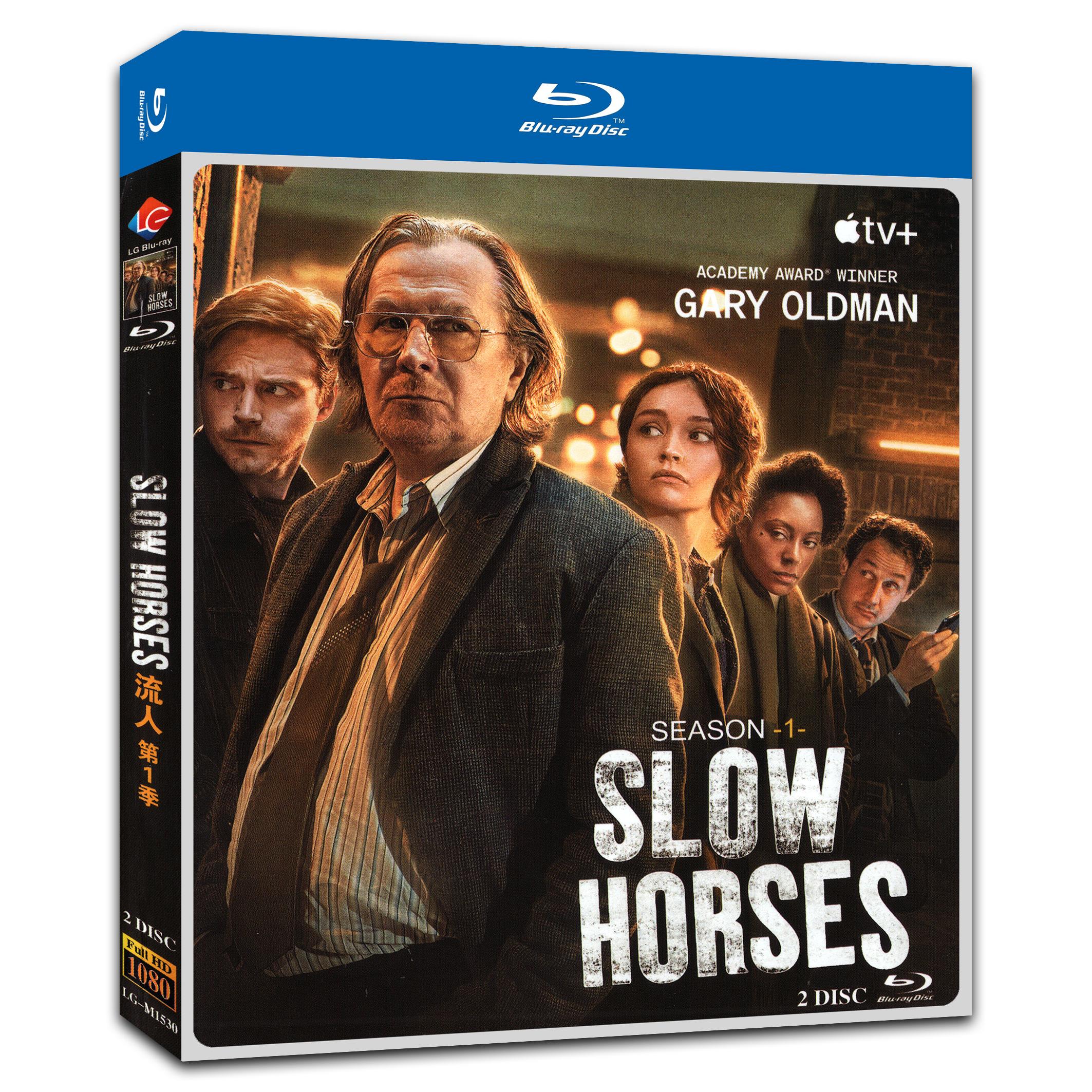 Slow Horses Season 1‎ (2022) 2-Disc Movie Box Set for Gift Collection Blu-ray