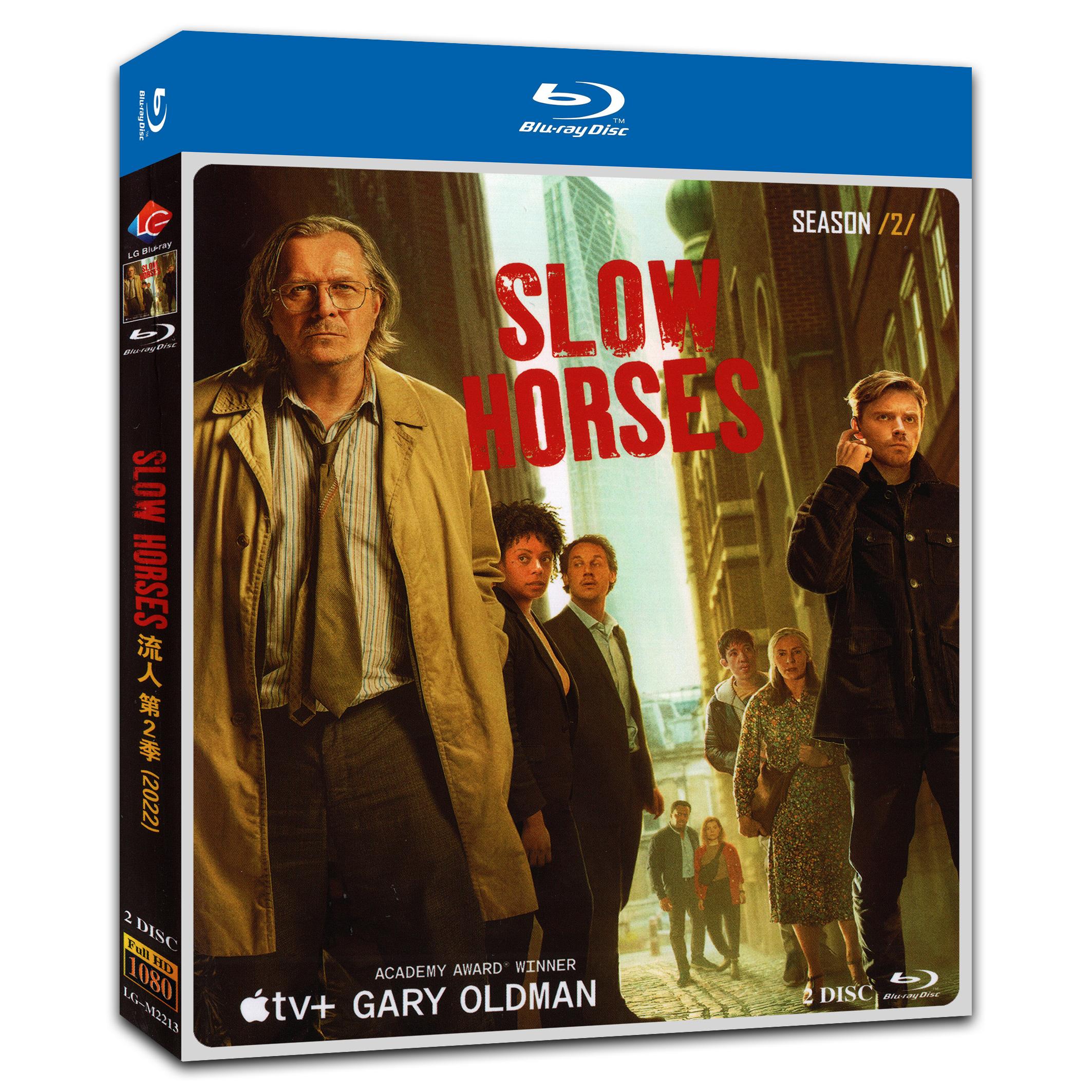 Slow Horses Season 2‎ (2022) 2-Disc Movie Box Set for Gift Collection Blu-ray