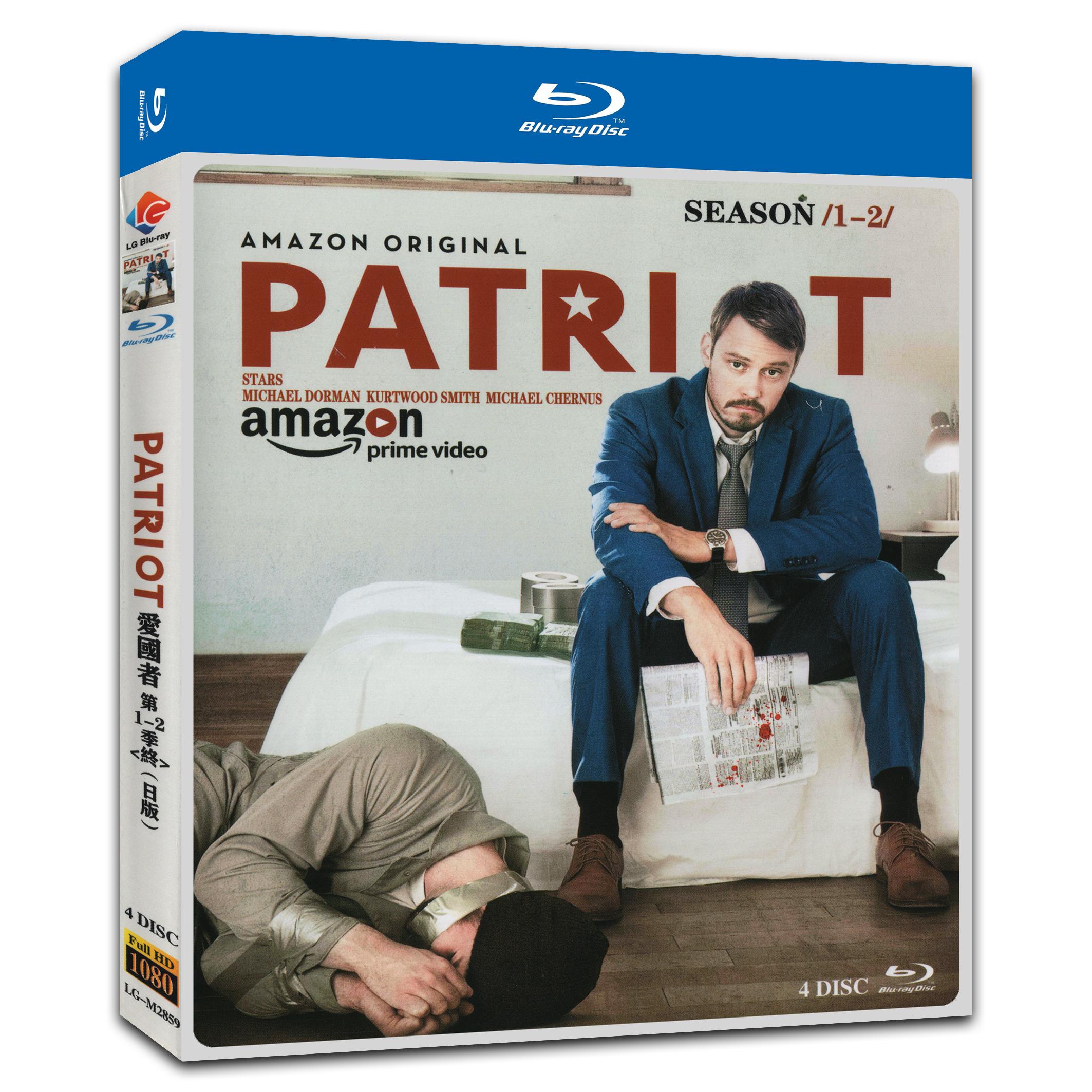 Patriot Season 1‎+2 4-Disc Movie Box Set for Gift Collection Blu-ray