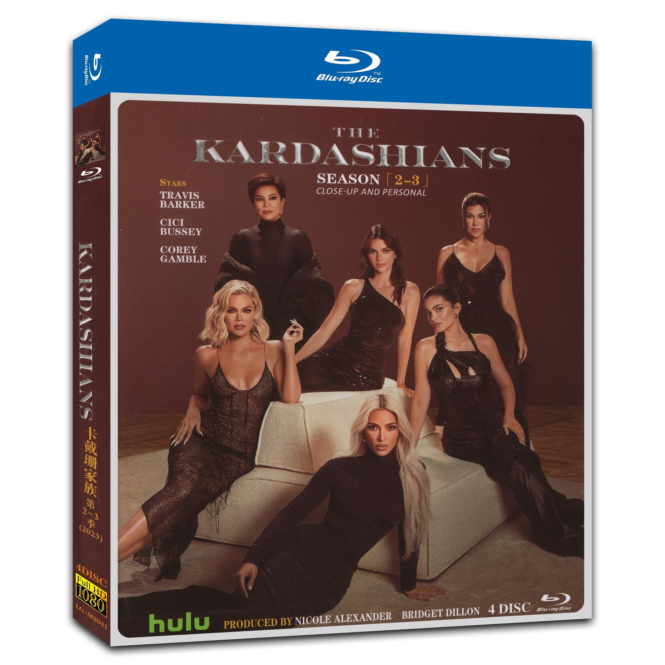 The Kardashians Season 2‎+3 4-Disc Movie Box Set for Gift Collection Blu-ray