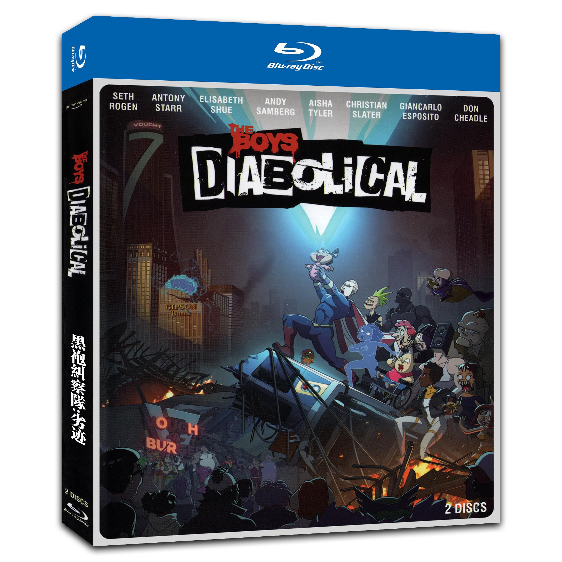 The Boys Presents: Diabolical‎ (2022) 2-Disc Movie Box Set for Gift Collection Blu-ray