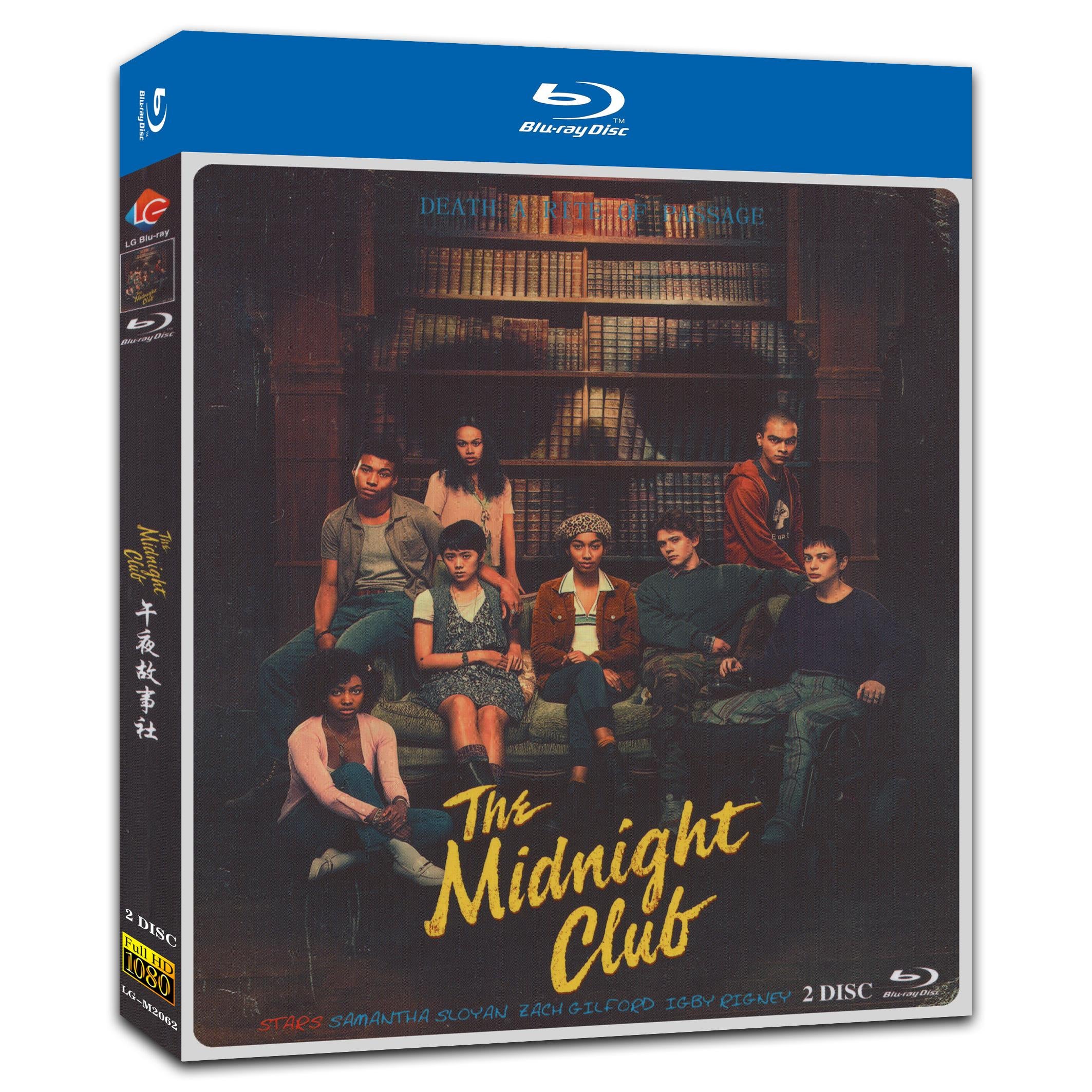 The Midnight Club‎ (2022) 2-Disc Movie Box Set for Gift Collection Blu-ray