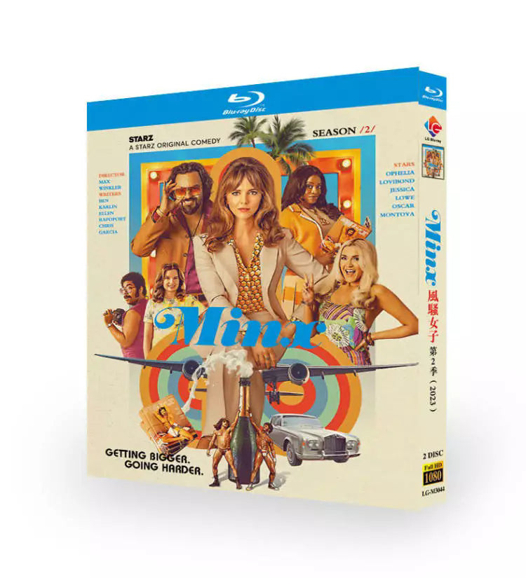 Minx Season 2‎ (2023) 2-Disc Movie Box Set for Gift Collection Blu-ray
