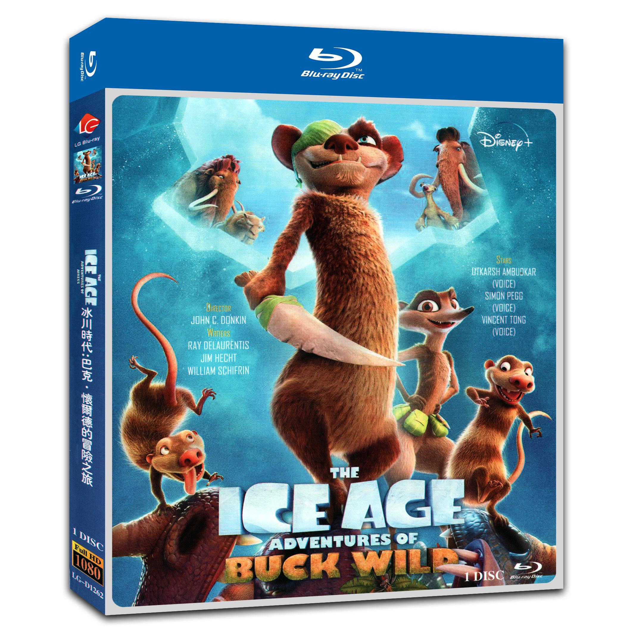 The Ice Age Adventures of Buck Wild‎ (2022) 1-Disc Movie Box Set for Gift Collection Blu-ray