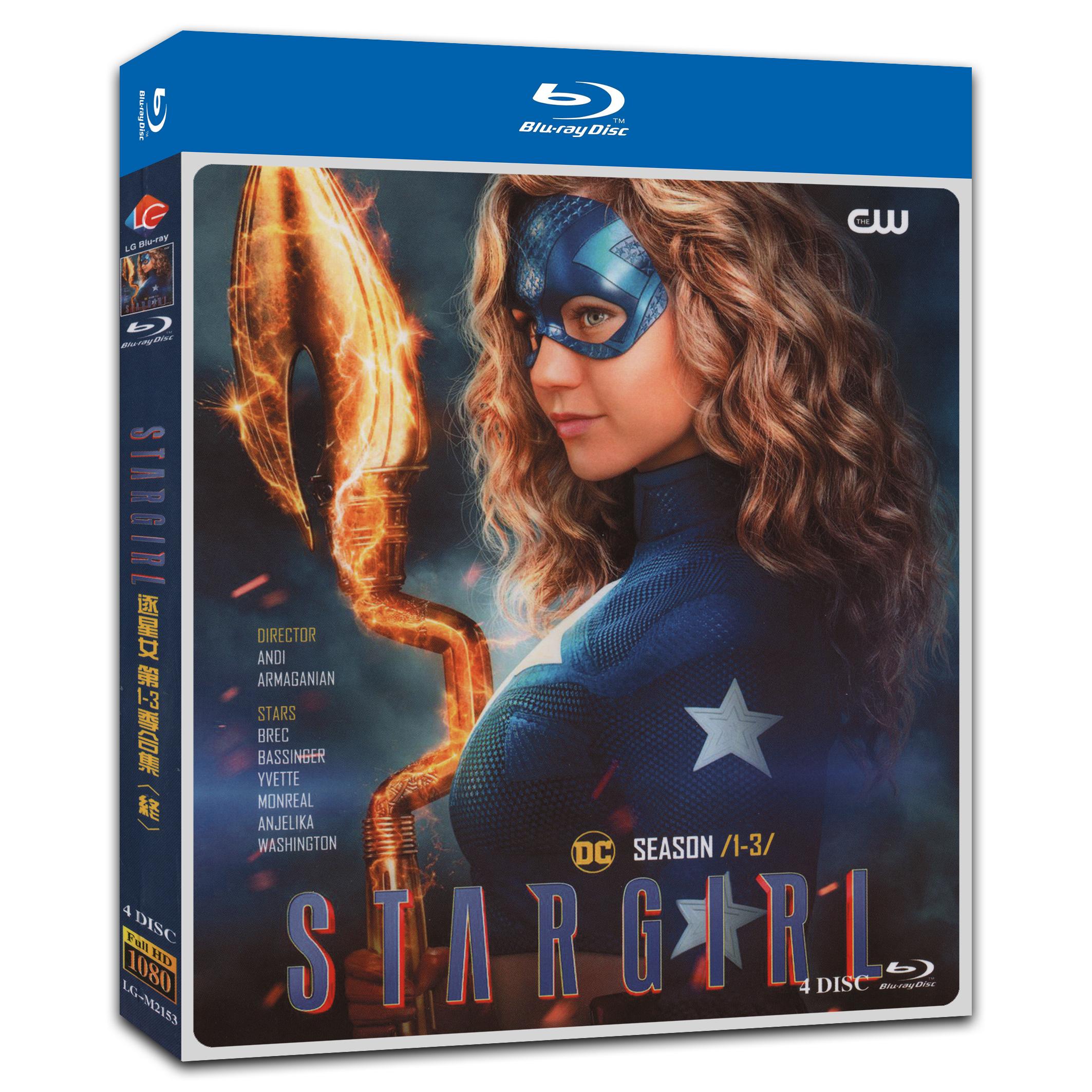 Stargirl Season 1‎-3 4-Disc Movie Box Set for Gift Collection Blu-ray