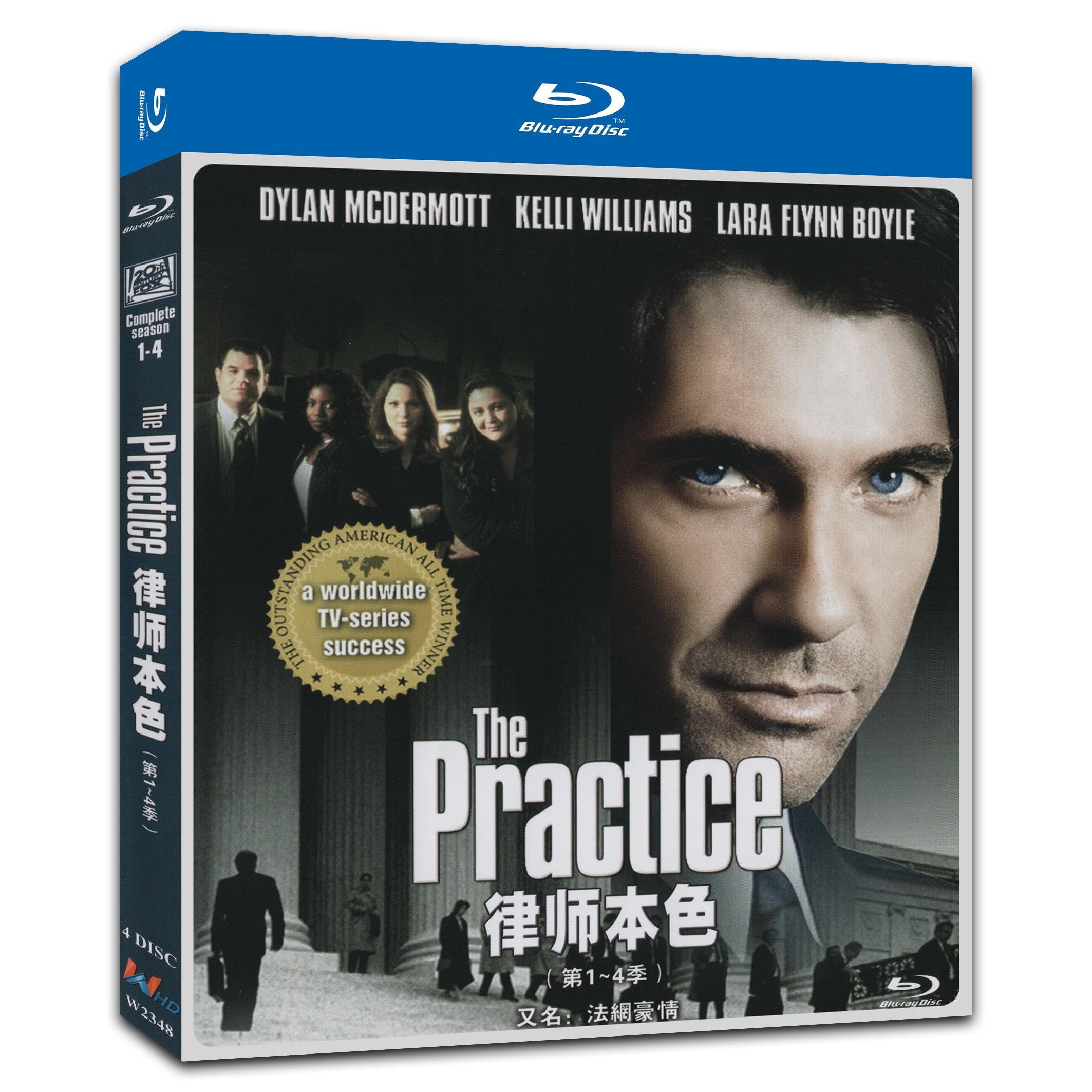 The Practice Season 1-4 4-Disc Movie Box Set for Gift Collection Blu-ray