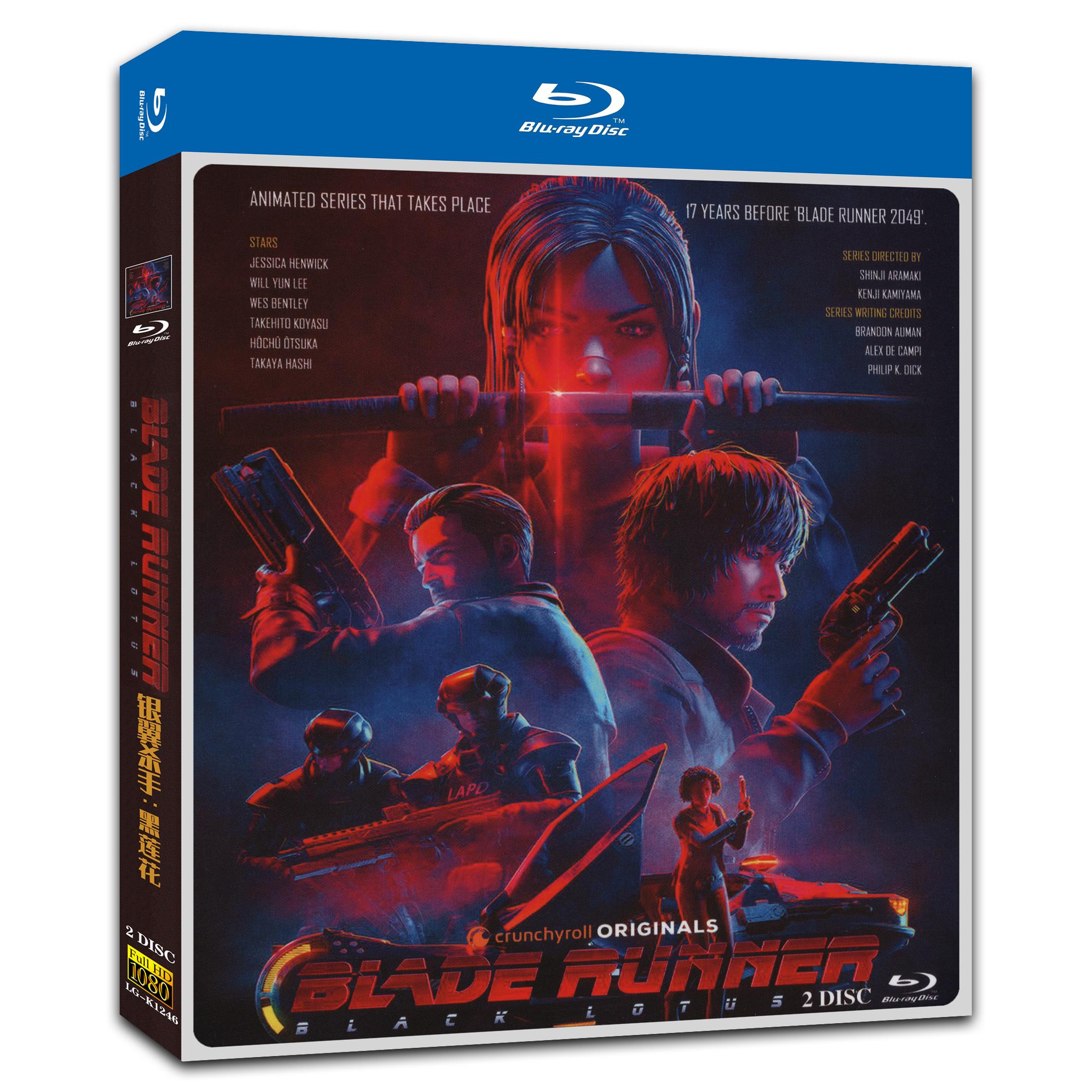 Blade Runner: Black Lotus‎ (2021) 2-Disc Movie Box Set for Gift Collection Blu-ray