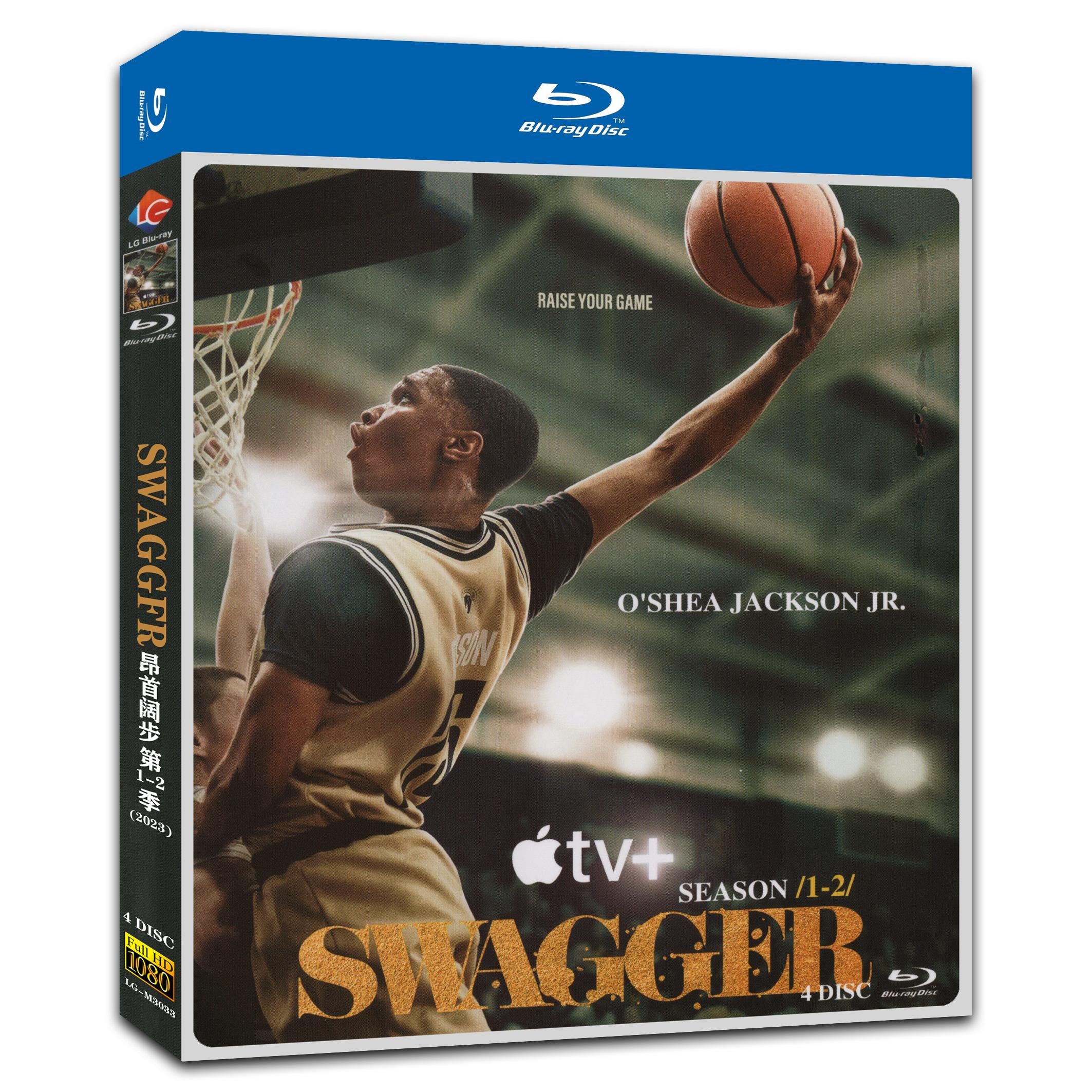 Swagger Season 1‎+2 4-Disc Movie Box Set for Gift Collection Blu-ray