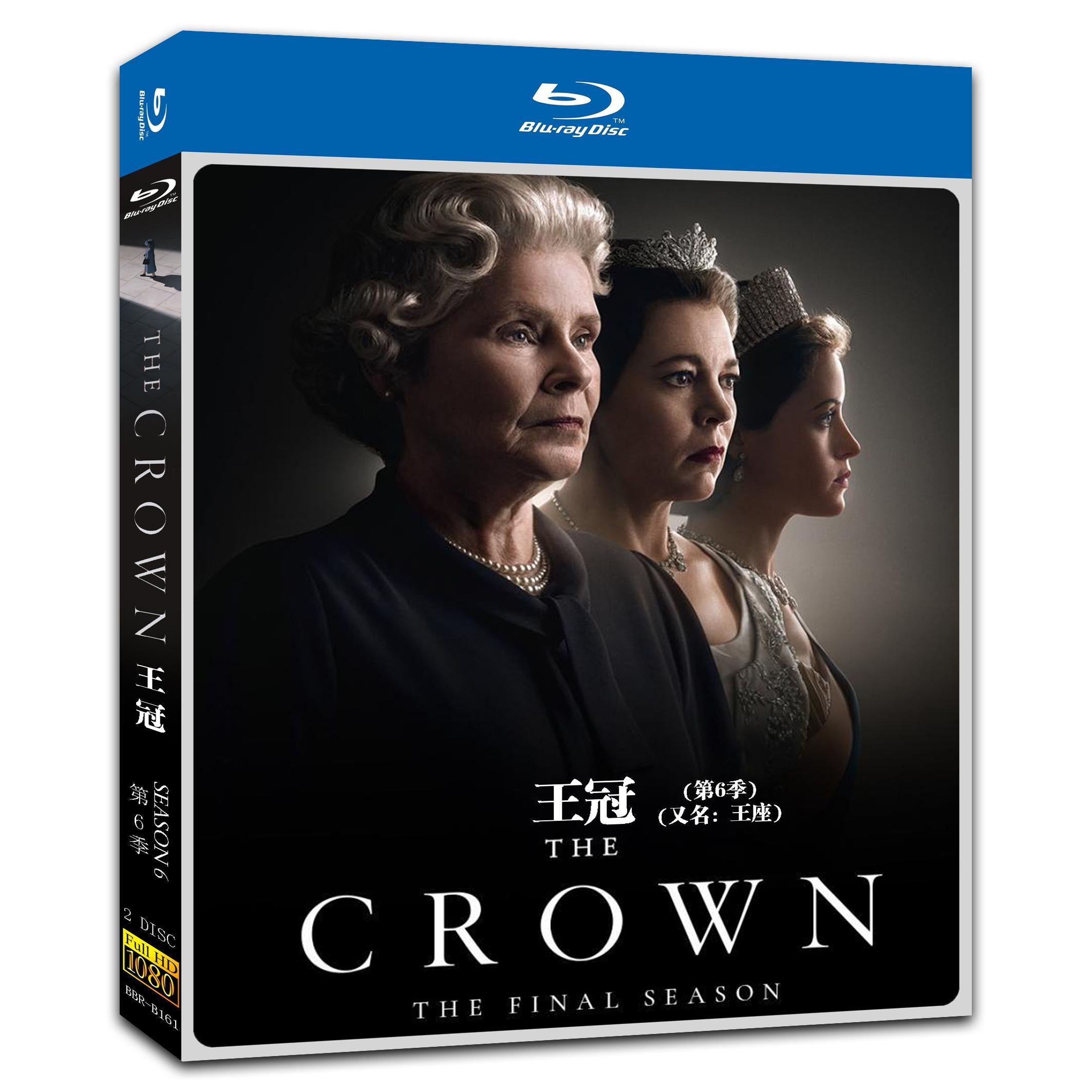 The Crown Season 6‎ (2023) 2-Disc Movie Box Set for Gift Collection Blu-ray