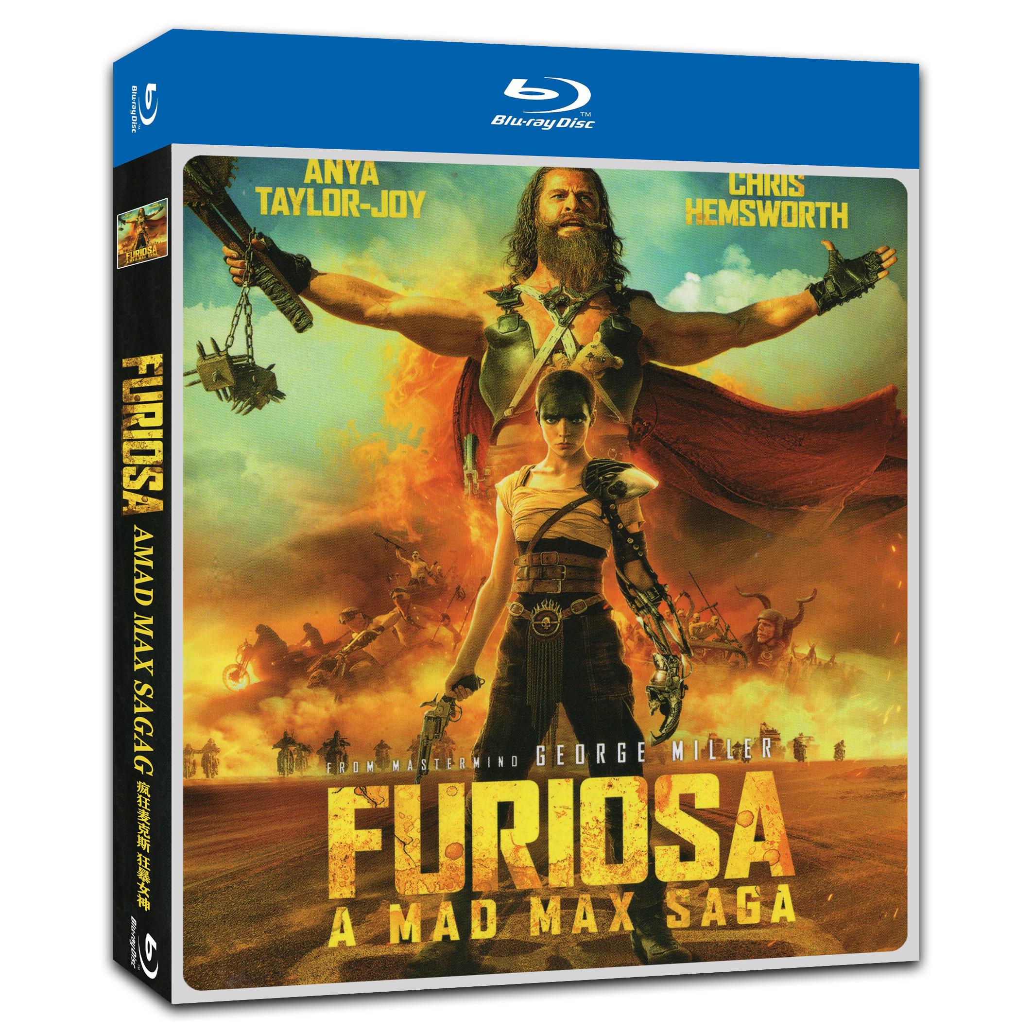 Furiosa: A Mad Max Saga‎ (2024) 1-Disc Movie Box Set for Gift Collection Blu-ray