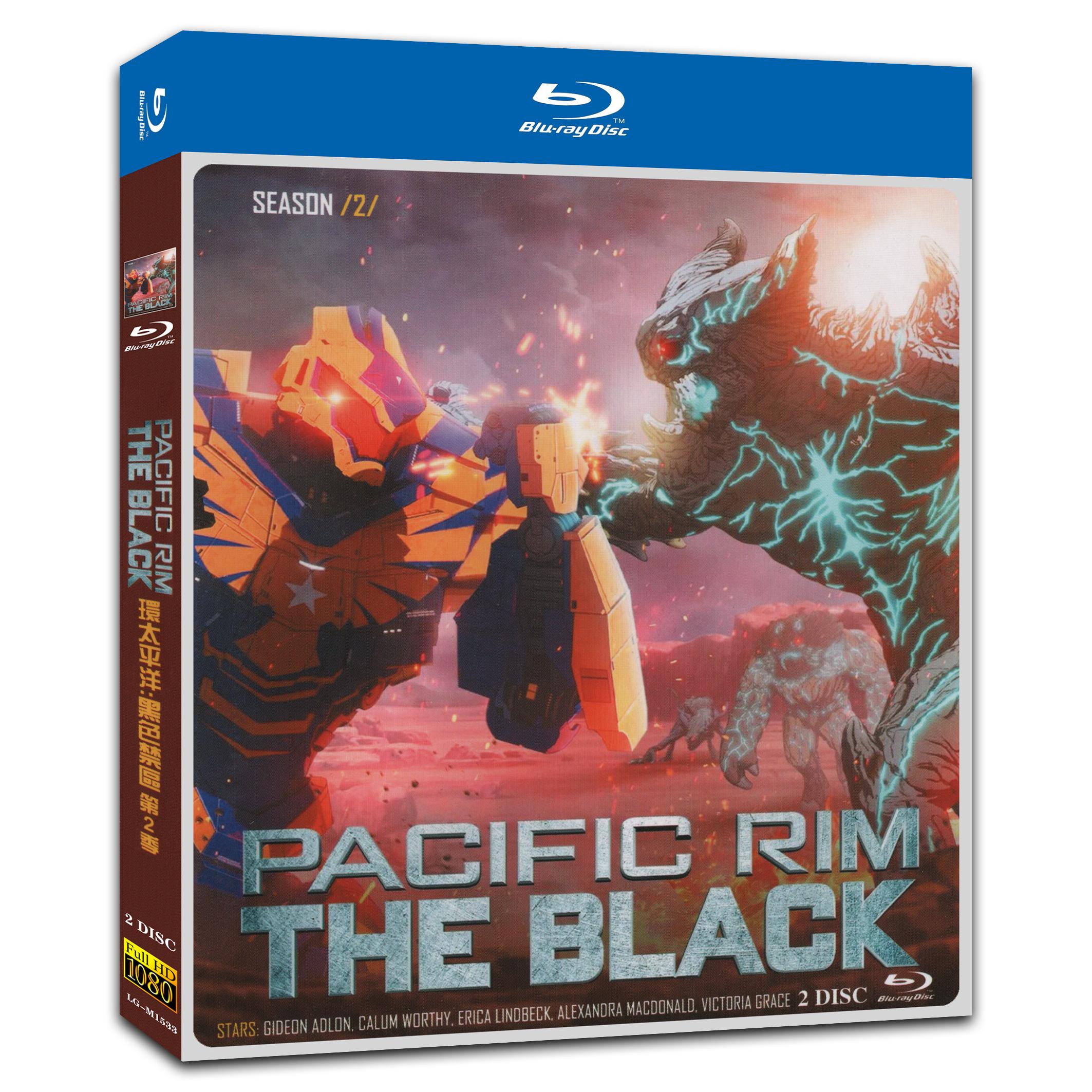 Pacific Rim: The Black Season 2‎ (2022) 2-Disc Movie Box Set for Gift Collection Blu-ray