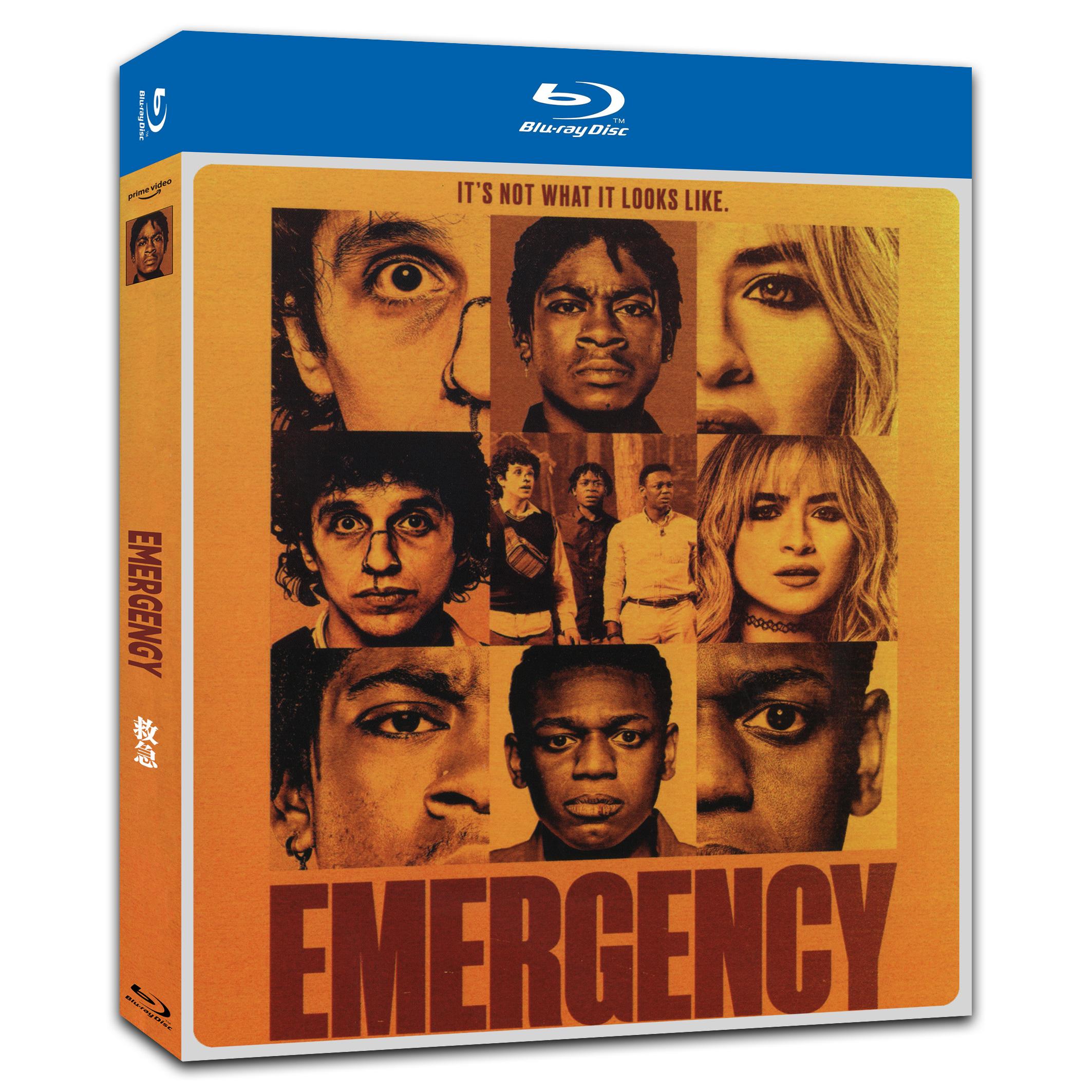 Emergency‎ (2022) 1-Disc Movie Box Set for Gift Collection Blu-ray