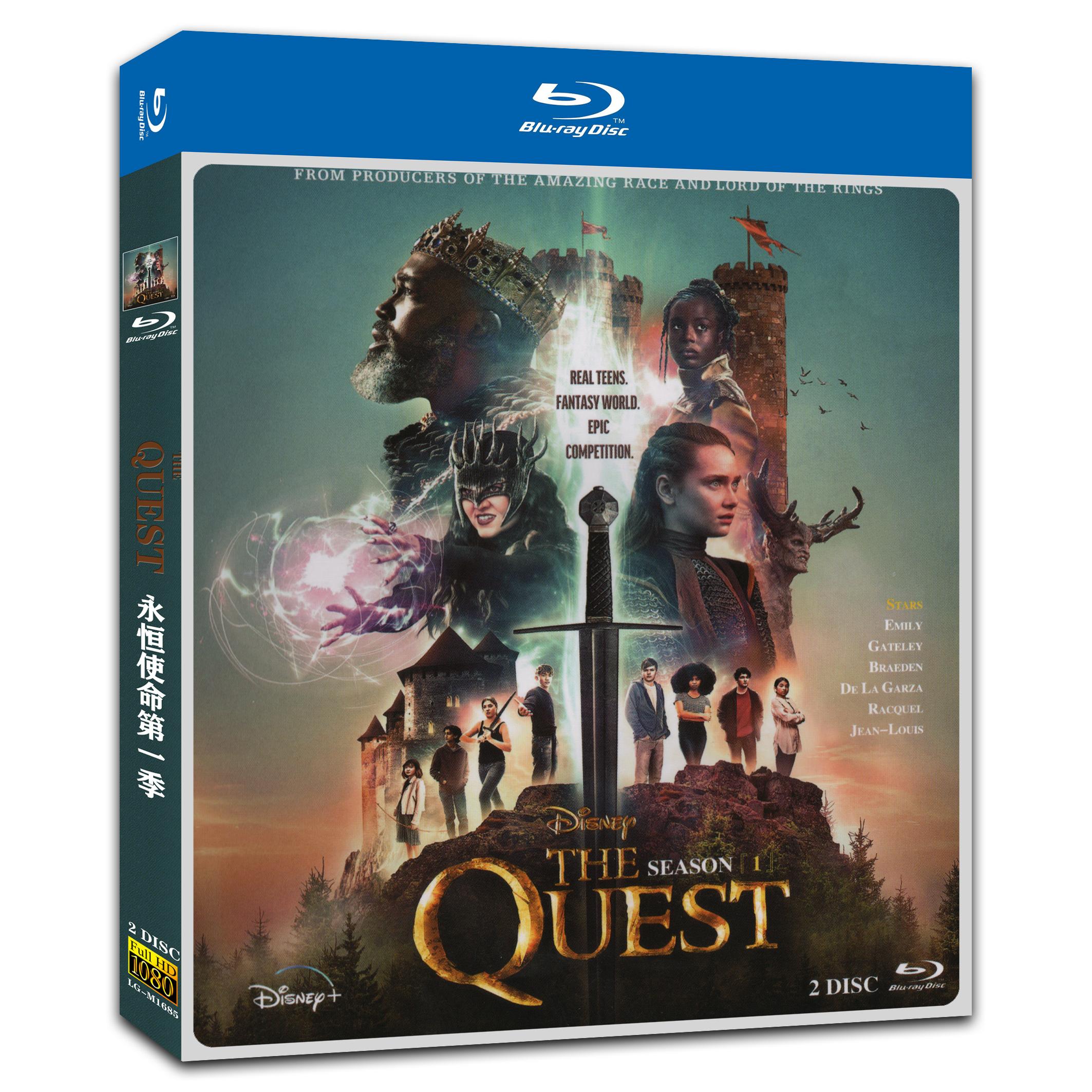 The Quest‎ (2022) 2-Disc Movie Box Set for Gift Collection Blu-ray