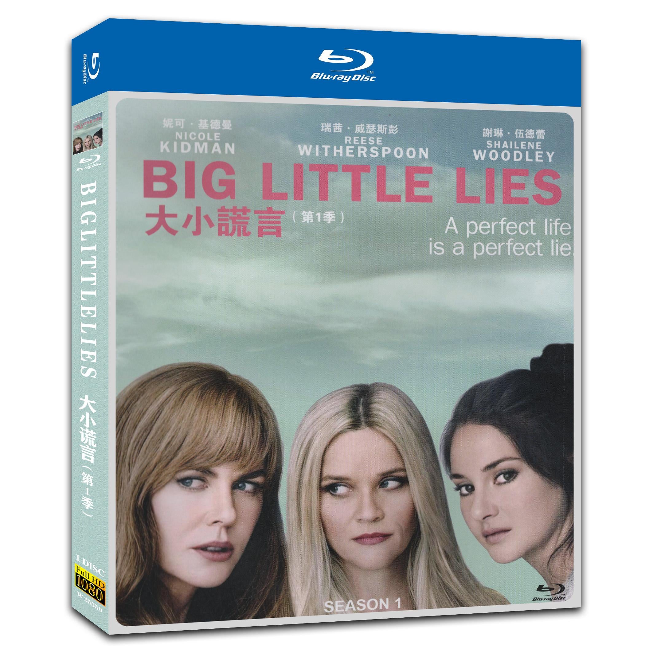 Big Little Lies Season 1‎ (2017) 1-Disc Movie Box Set for Gift Collection Blu-ray