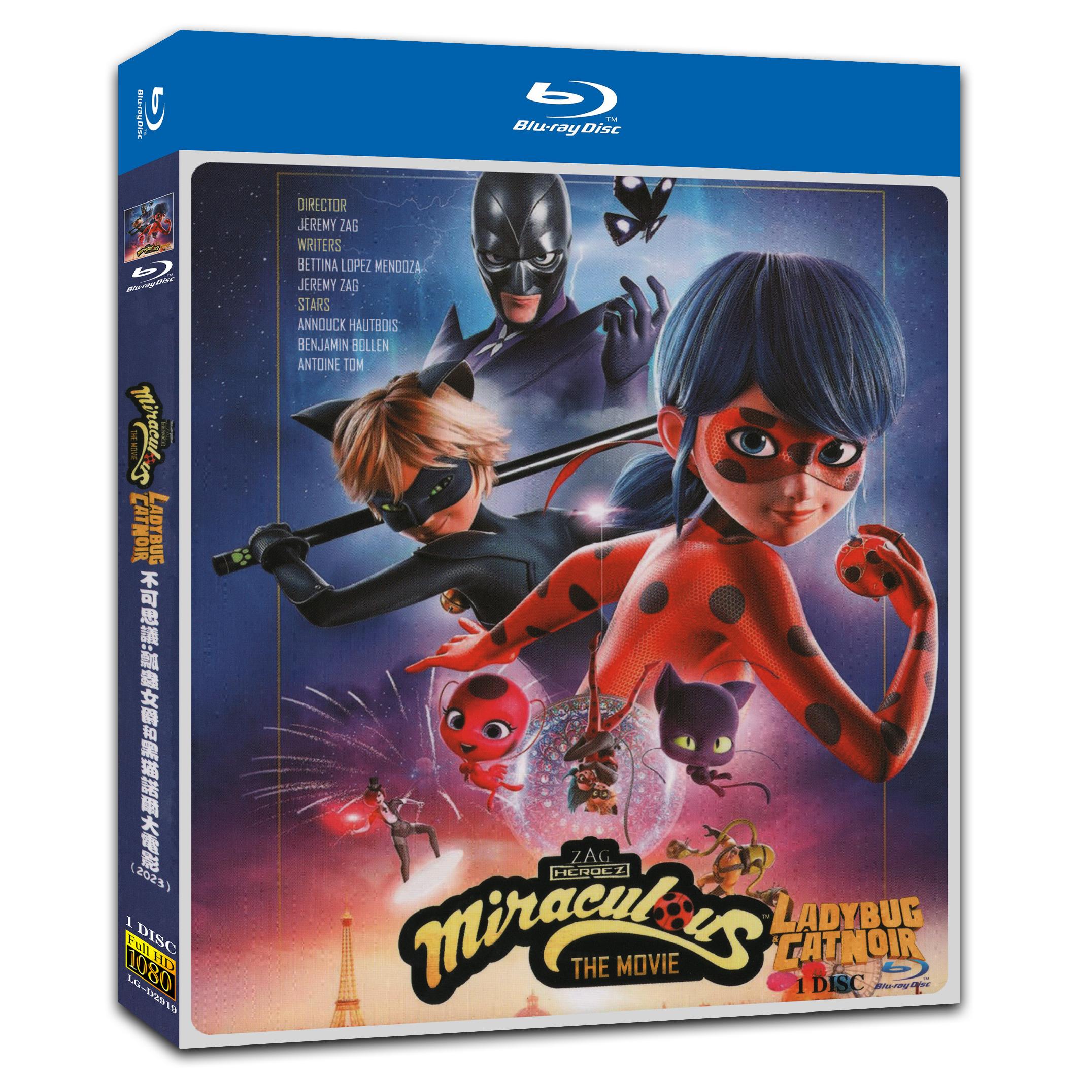 Miraculous: Le Film‎ (2023) 1-Disc Movie Box Set for Gift Collection Blu-ray