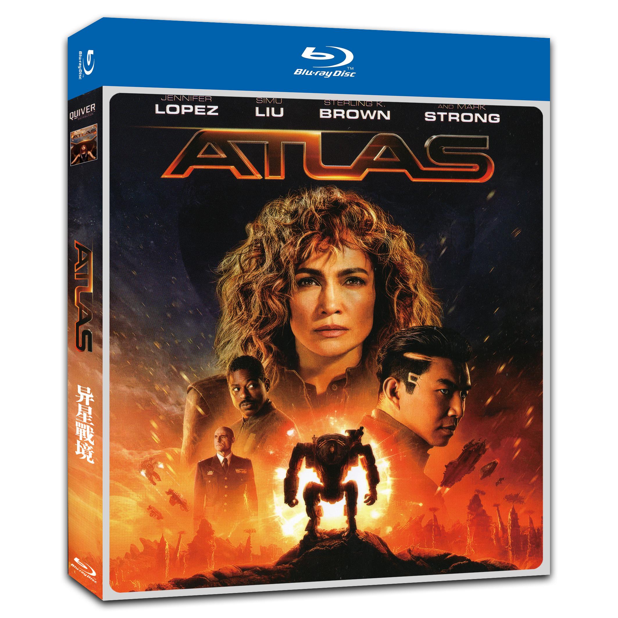 Atlas‎ (2024) 1-Disc Movie Box Set for Gift Collection Blu-ray