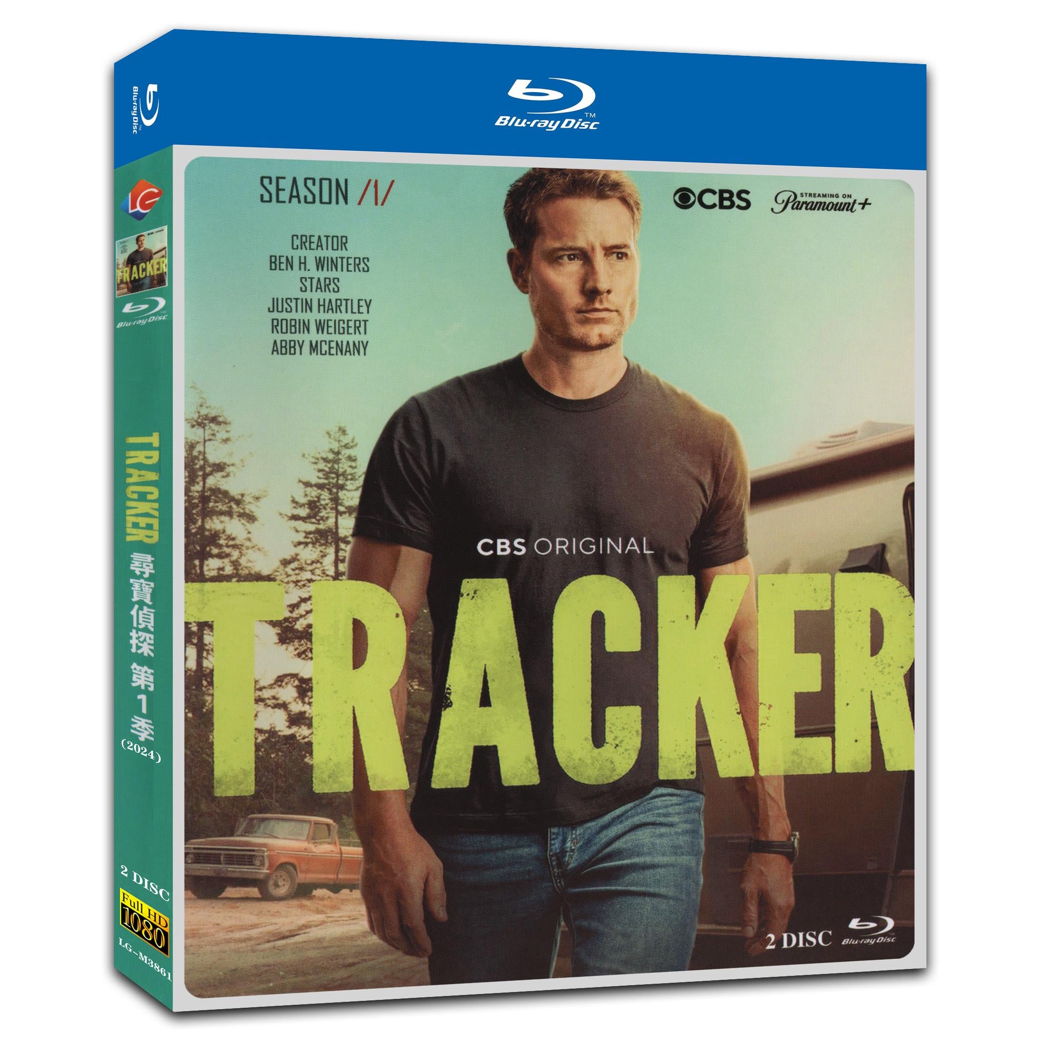 Tracker Season 1 (2024) 2-Disc Movie Box Set for Gift Collection Blu-ray
