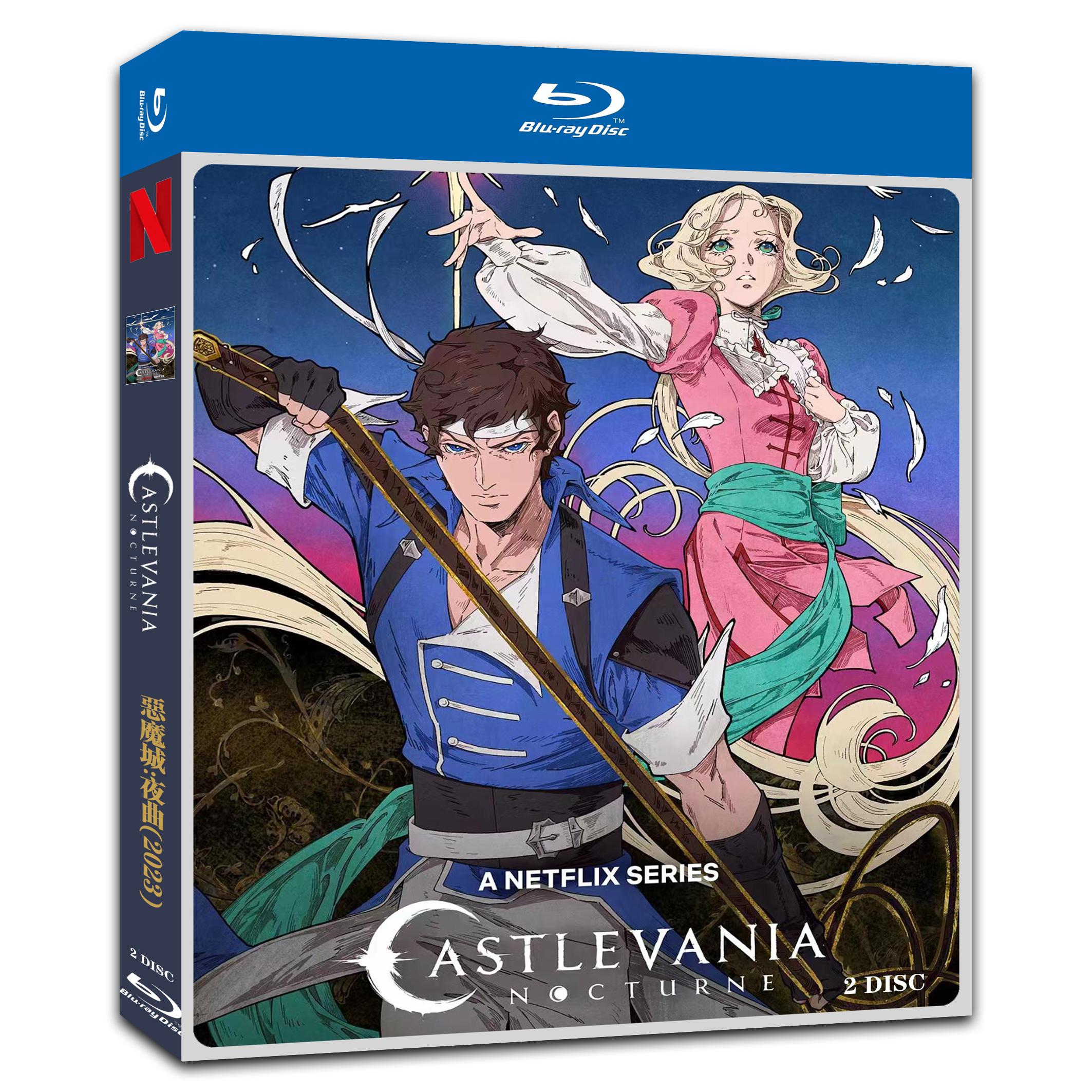 Castlevania: Nocturne Season 1‎ (2023) 2-Disc Movie Box Set for Gift Collection Blu-ray