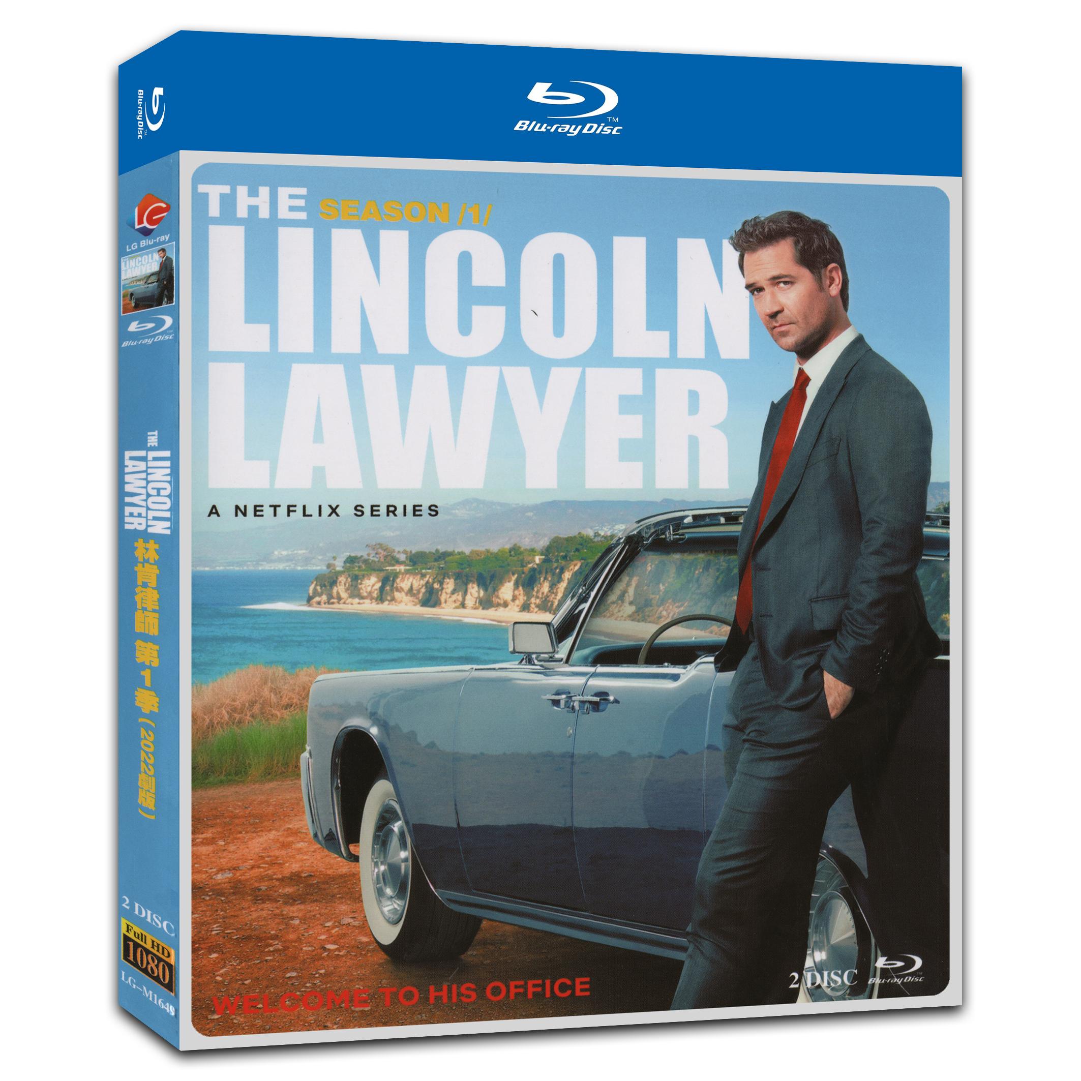 The Lincoln Lawyer Season 1‎ (2022) 2-Disc Movie Box Set for Gift Collection Blu-ray