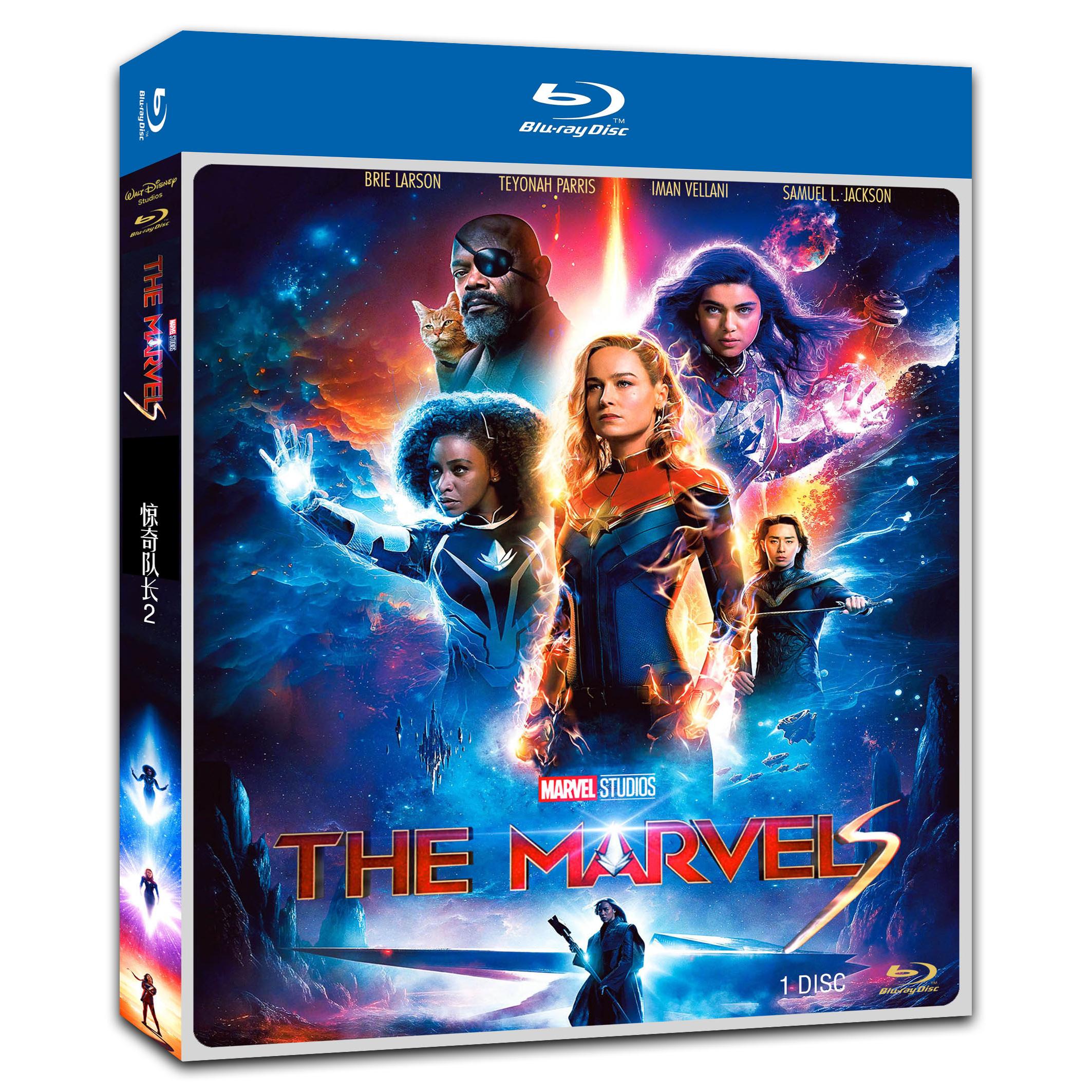 The Marvels‎ (2023) 1-Disc Movie Box Set for Gift Collection Blu-ray