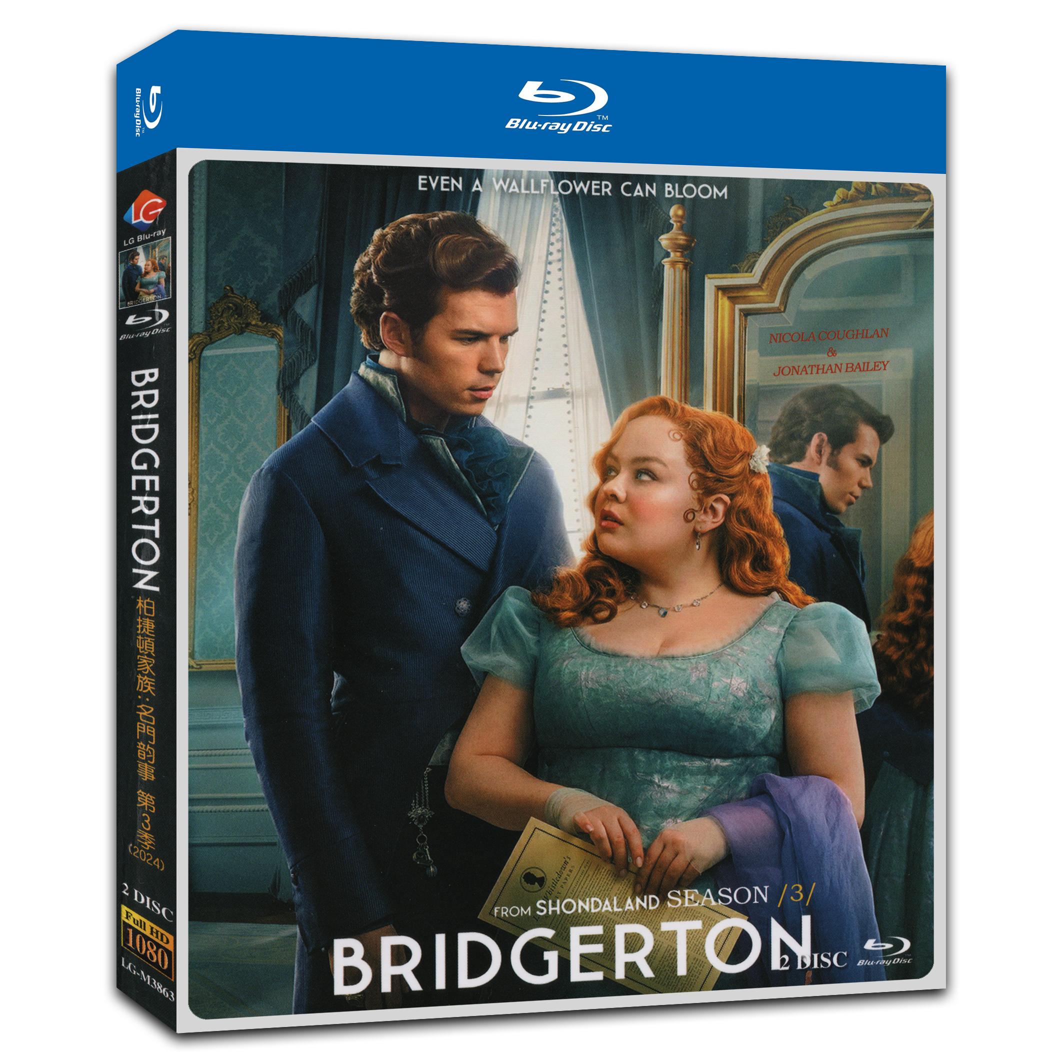 Bridgerton Season 3‎ (2024) 2-Disc Movie Box Set for Gift Collection Blu-ray