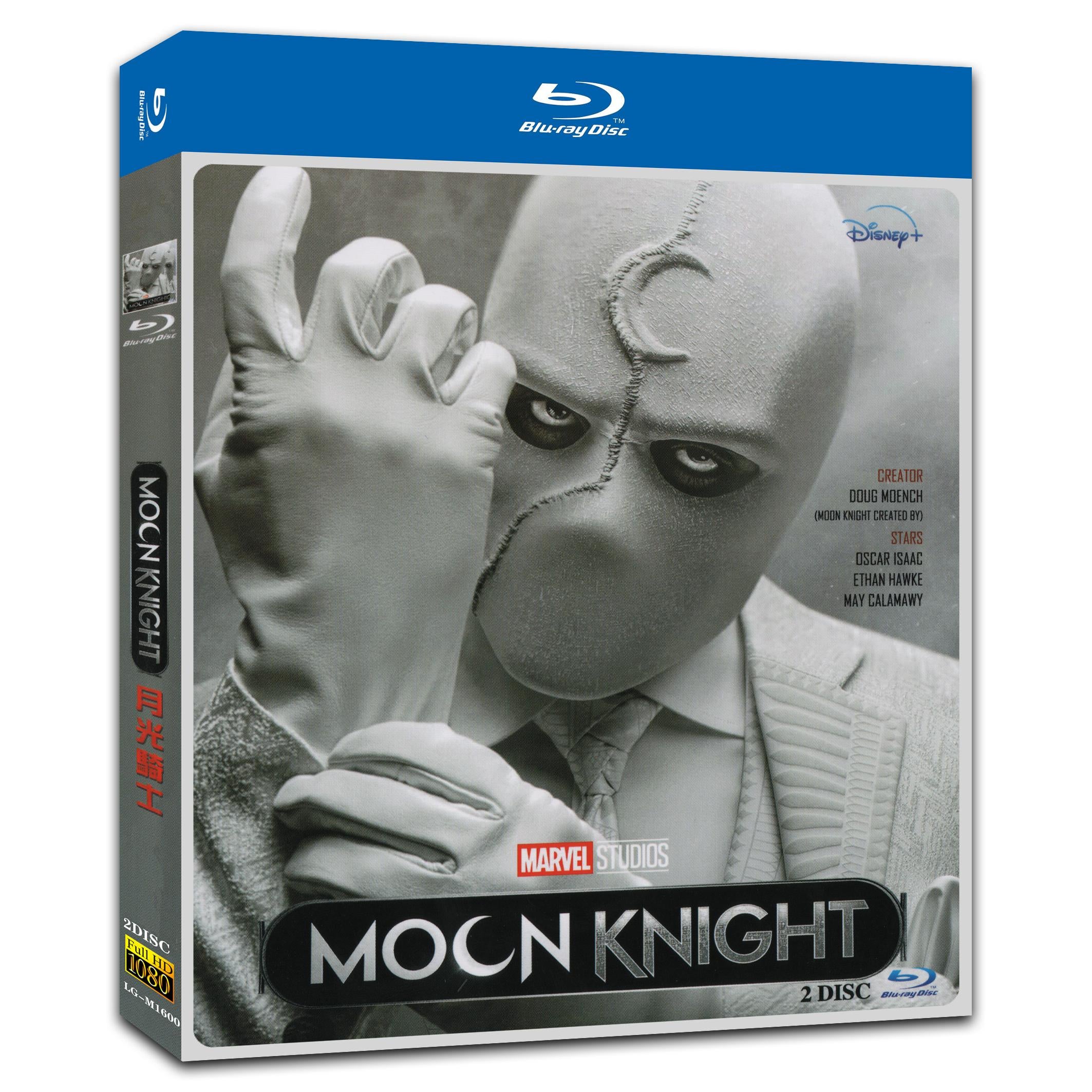 Moon Knight‎ (2022) 2-Disc Free Movie BD All Region Box Set Blu-ray