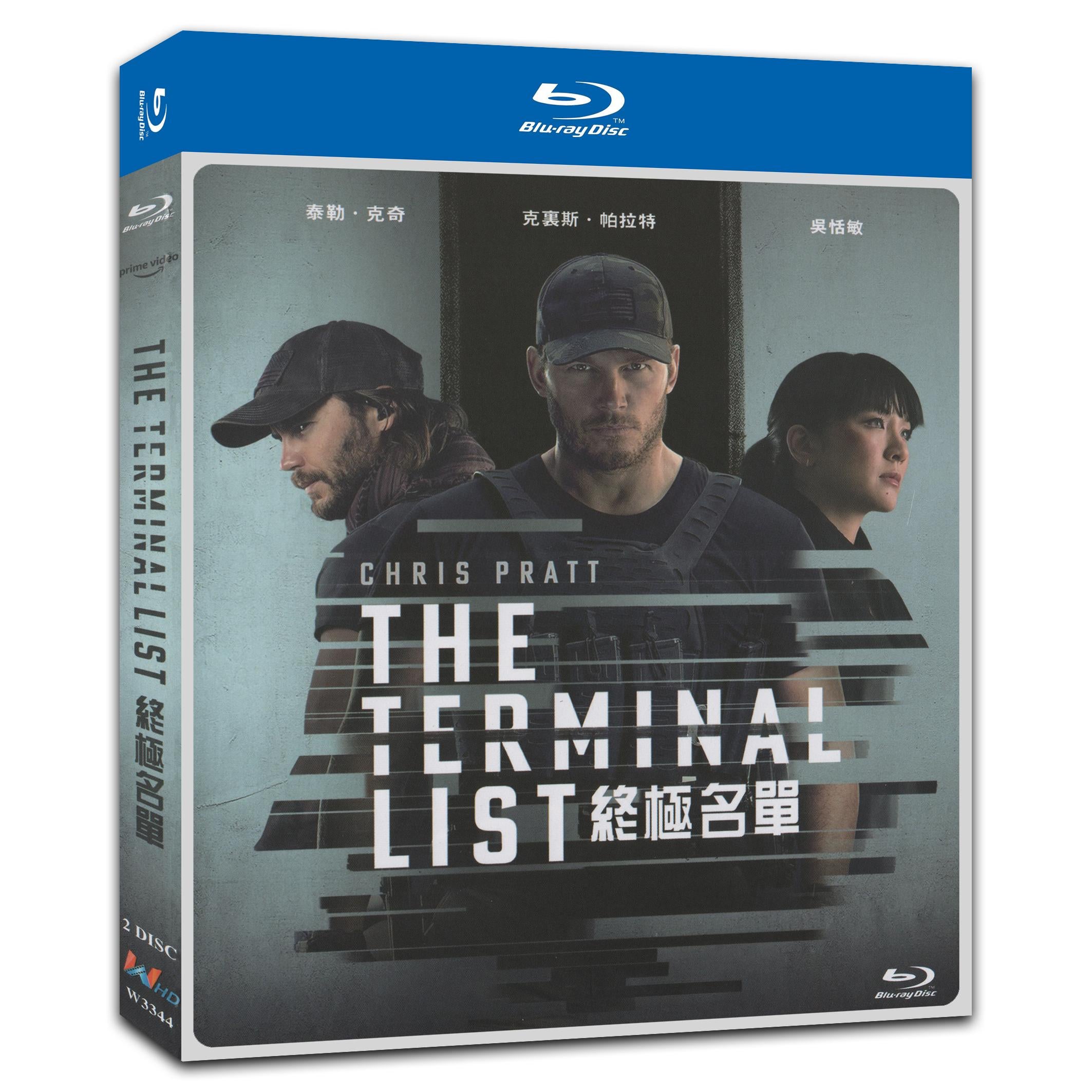 The Terminal List Season 1‎ (2022) 2-Disc Movie Box Set for Gift Collection Blu-ray
