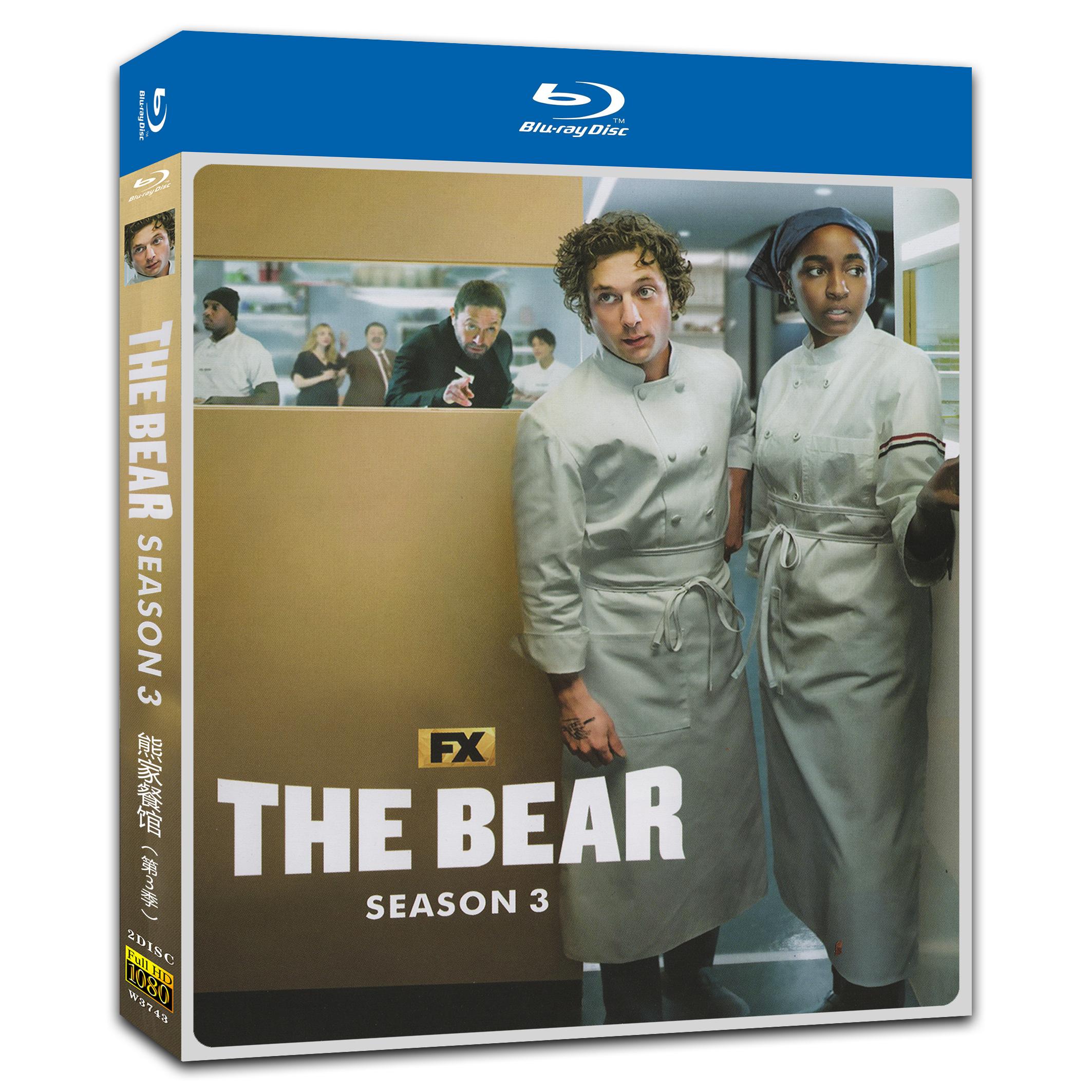The Bear Season 3‎ (2024) 2-Disc Movie Box Set for Gift Collection Blu-ray