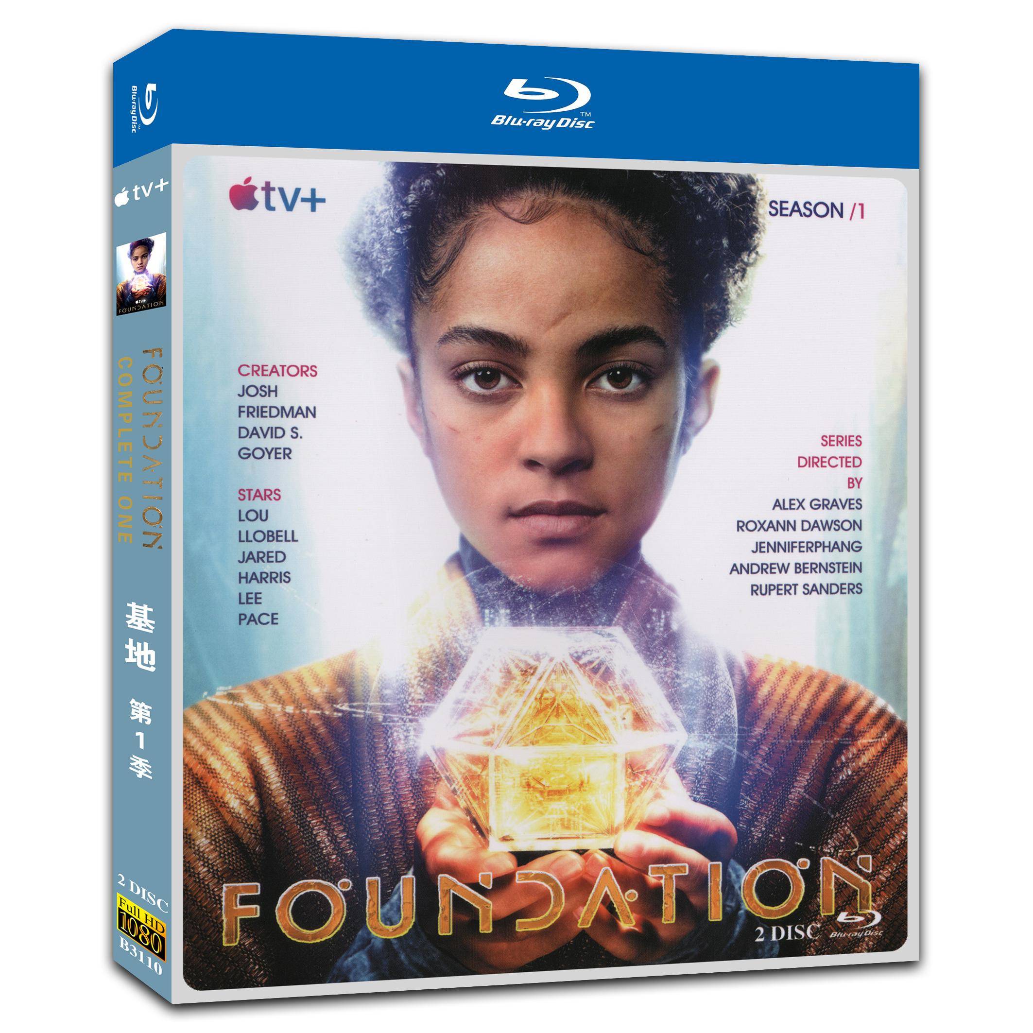 Foundation Season 1‎ (2021) 2-Disc Movie Box Set for Gift Collection Blu-ray