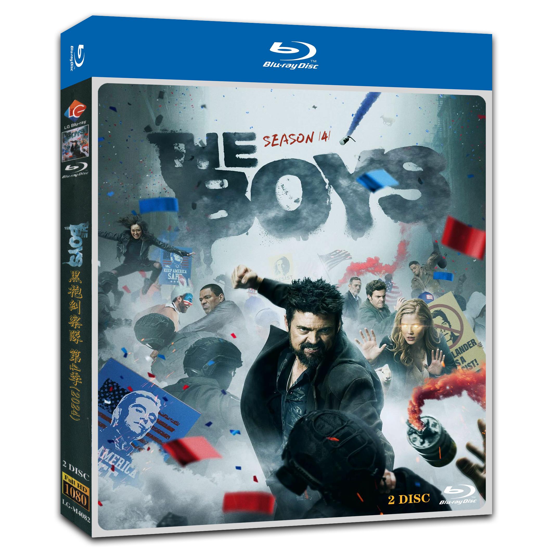 The Boys Season 4‎ (2024) 2-Disc Movie Box Set for Gift Collection Blu-ray