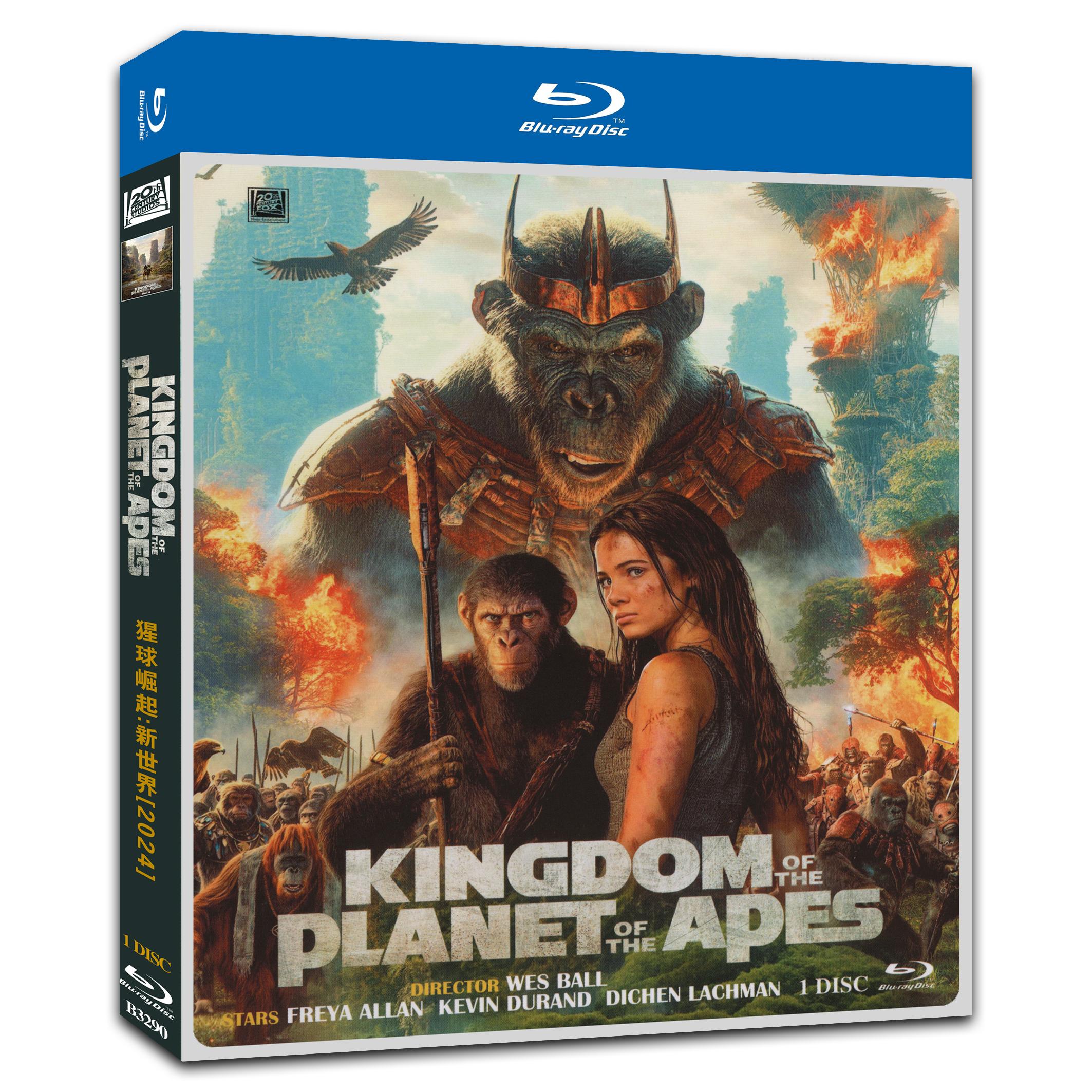 Kingdom of the Planet of the Apes‎ (2024) 1-Disc Movie Box Set for Gift Collection Blu-ray