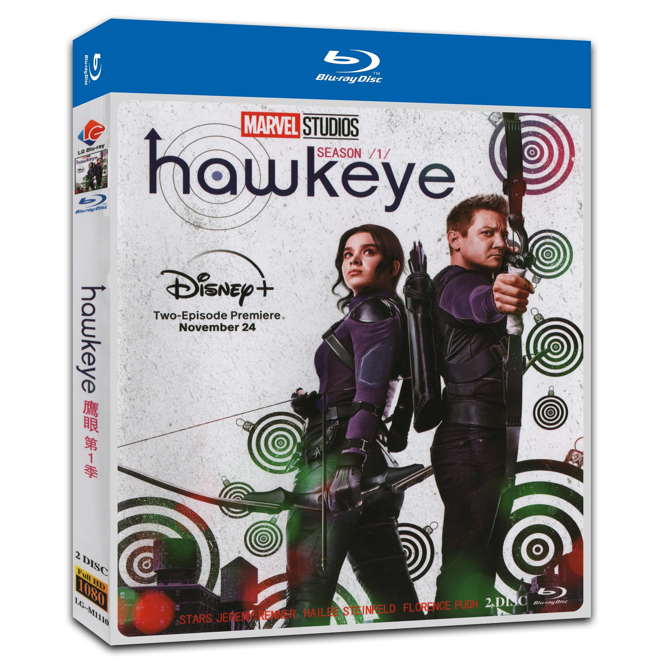 Hawkeye‎ (2021) 2-Disc Movie Box Set for Gift Collection Blu-ray