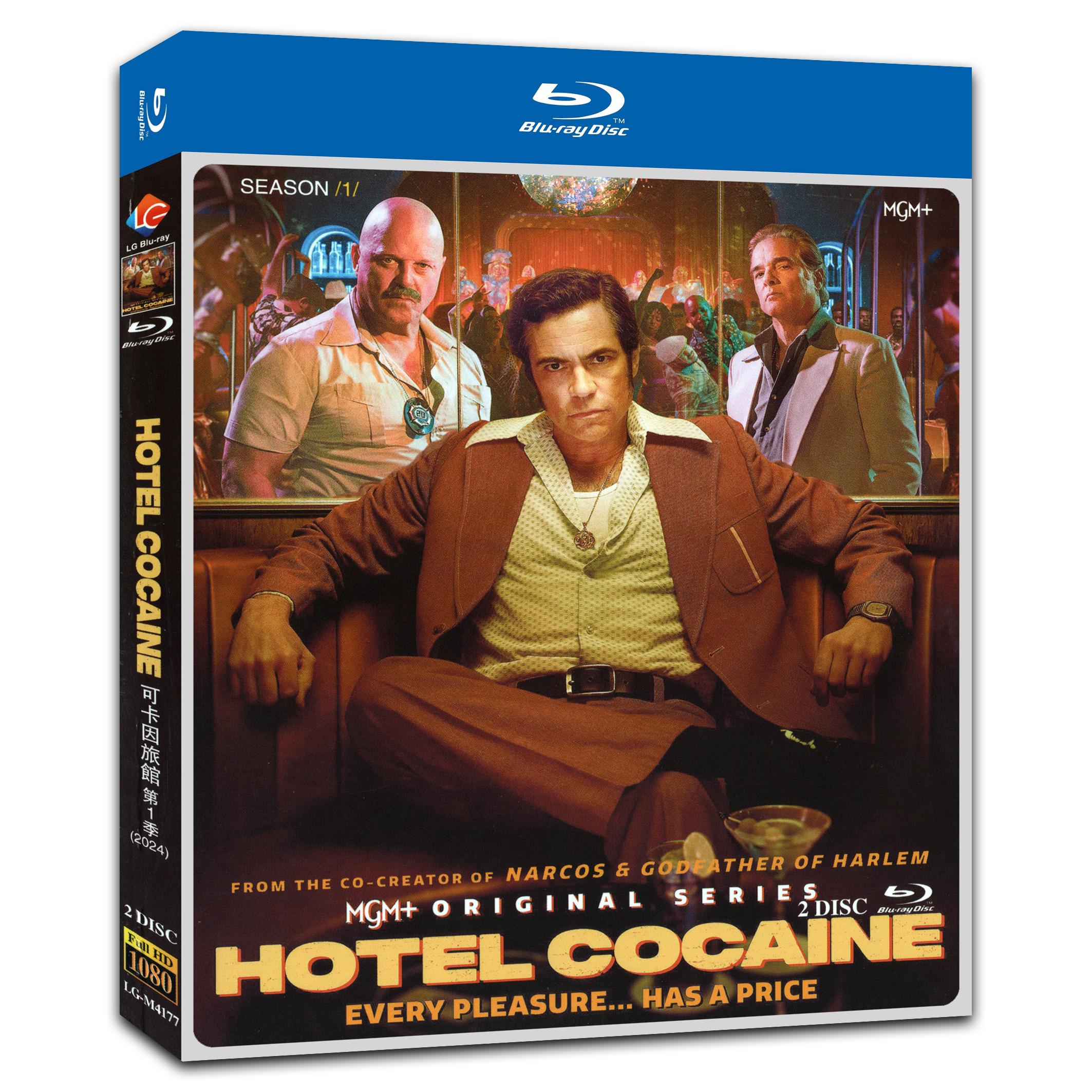 Hotel Cocaine‎ (2024) 2-Disc Movie Box Set for Gift Collection Blu-ray